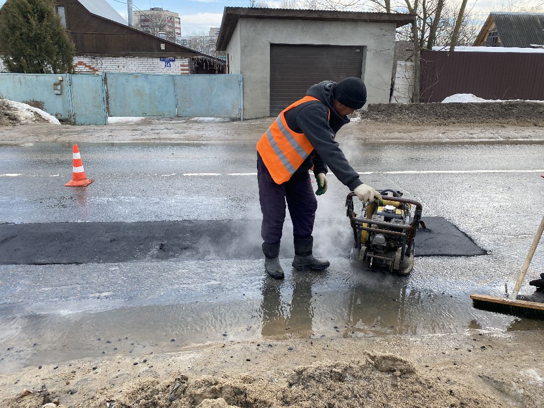 Чехов, дороги, ямы