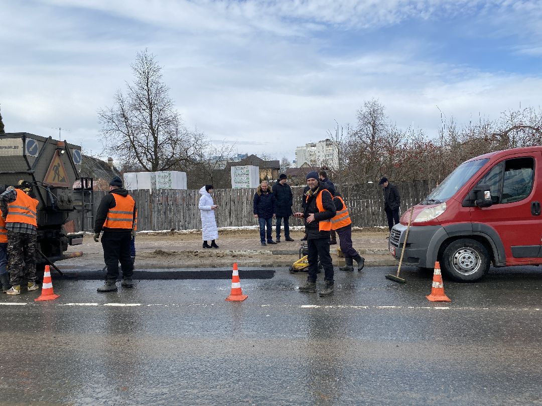 Чехов, дороги, ямы