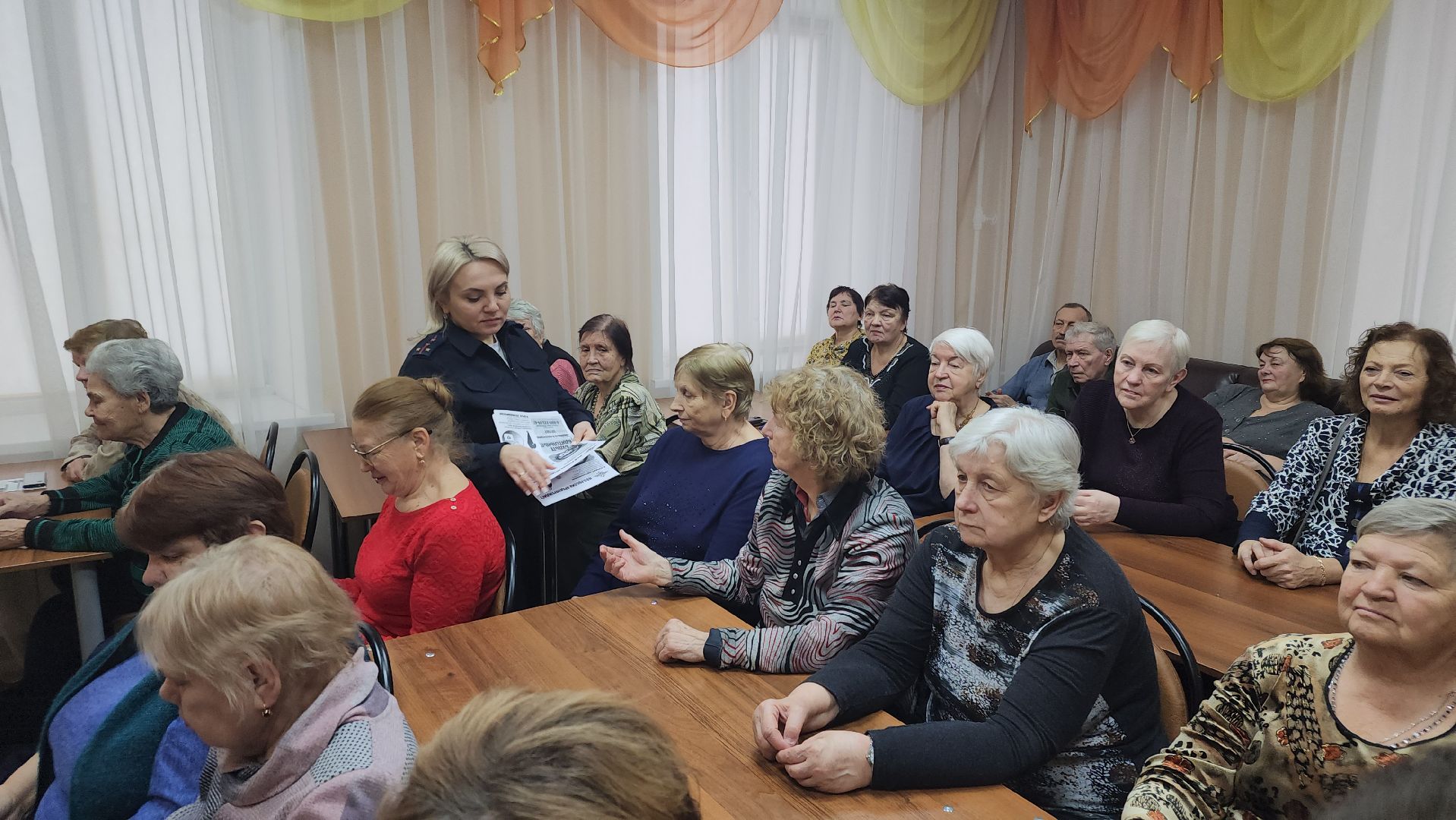 Егорьевск, полиция, активное долголетие, круглый стол, пенсионеры,