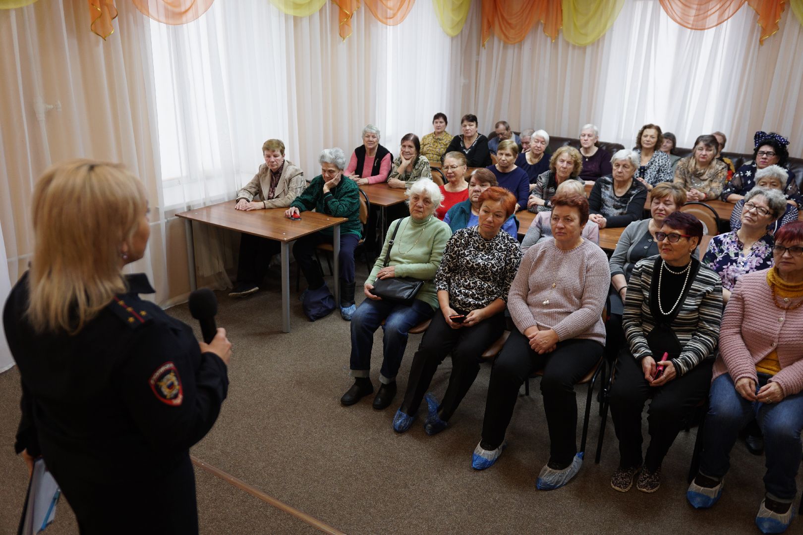Егорьевск, полиция, активное долголетие, круглый стол, пенсионеры,