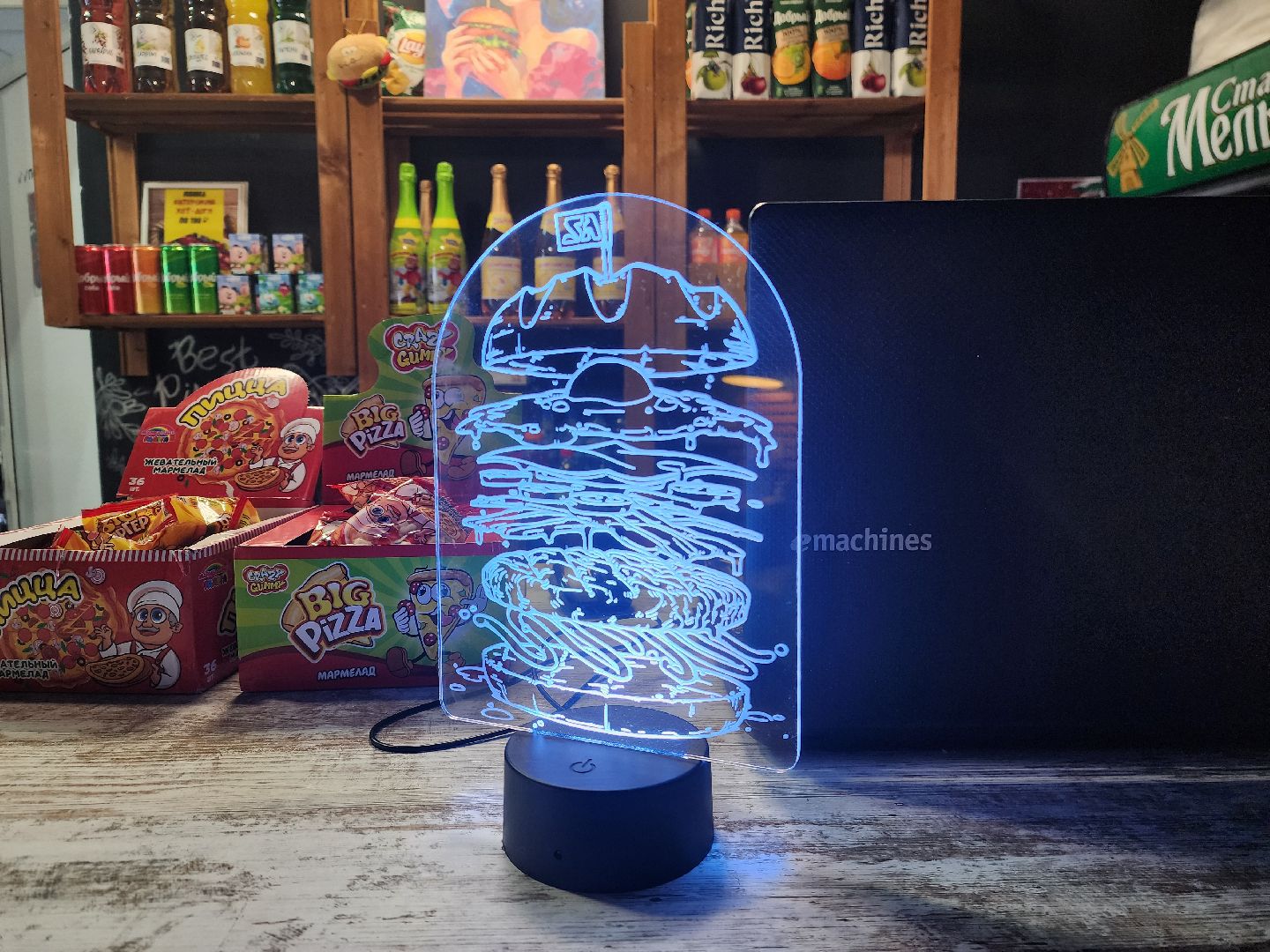 шатура, ешь в подмосковье, бургер с ананасом, жареный ананас, бургеры, пицца, программа губернатора,