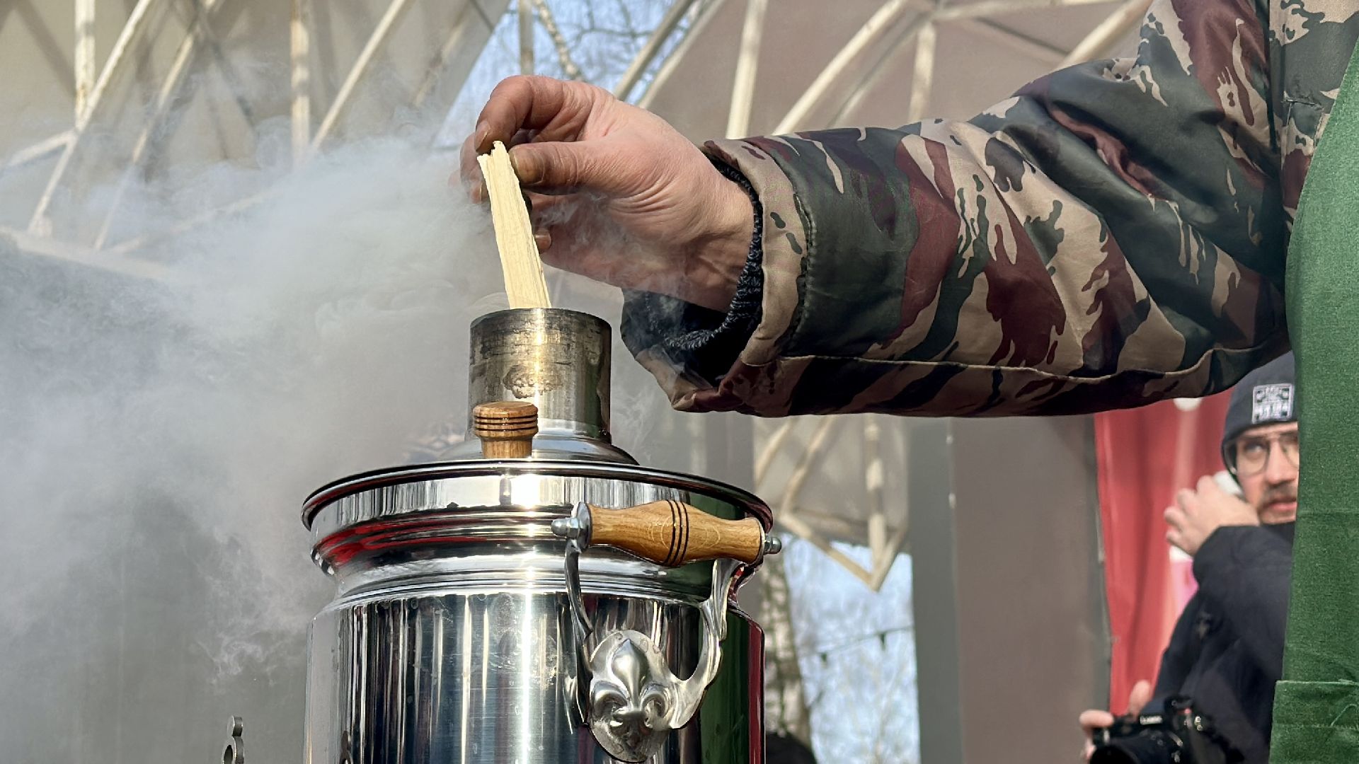 Клин, общество, фестивали, культура, зима в подмосковье, самовары,