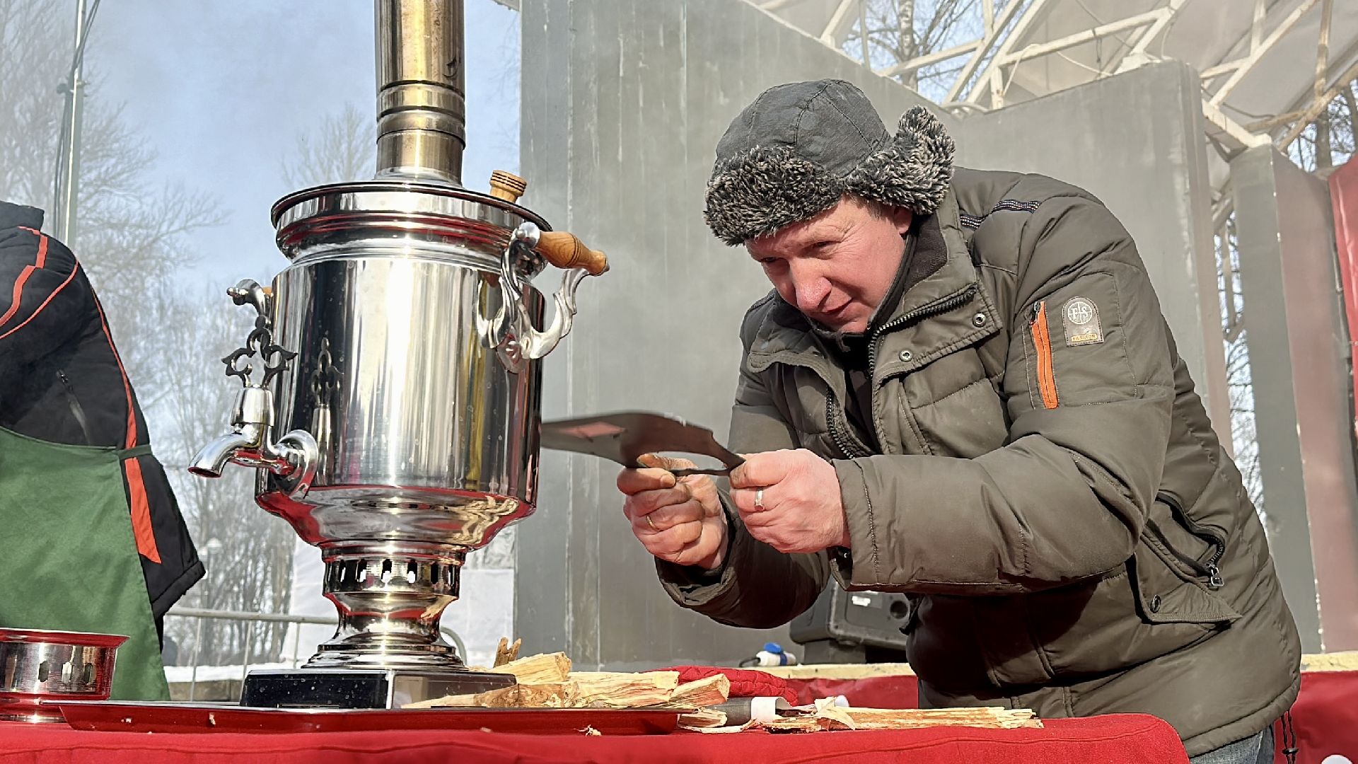 Клин, общество, фестивали, культура, зима в подмосковье, самовары,
