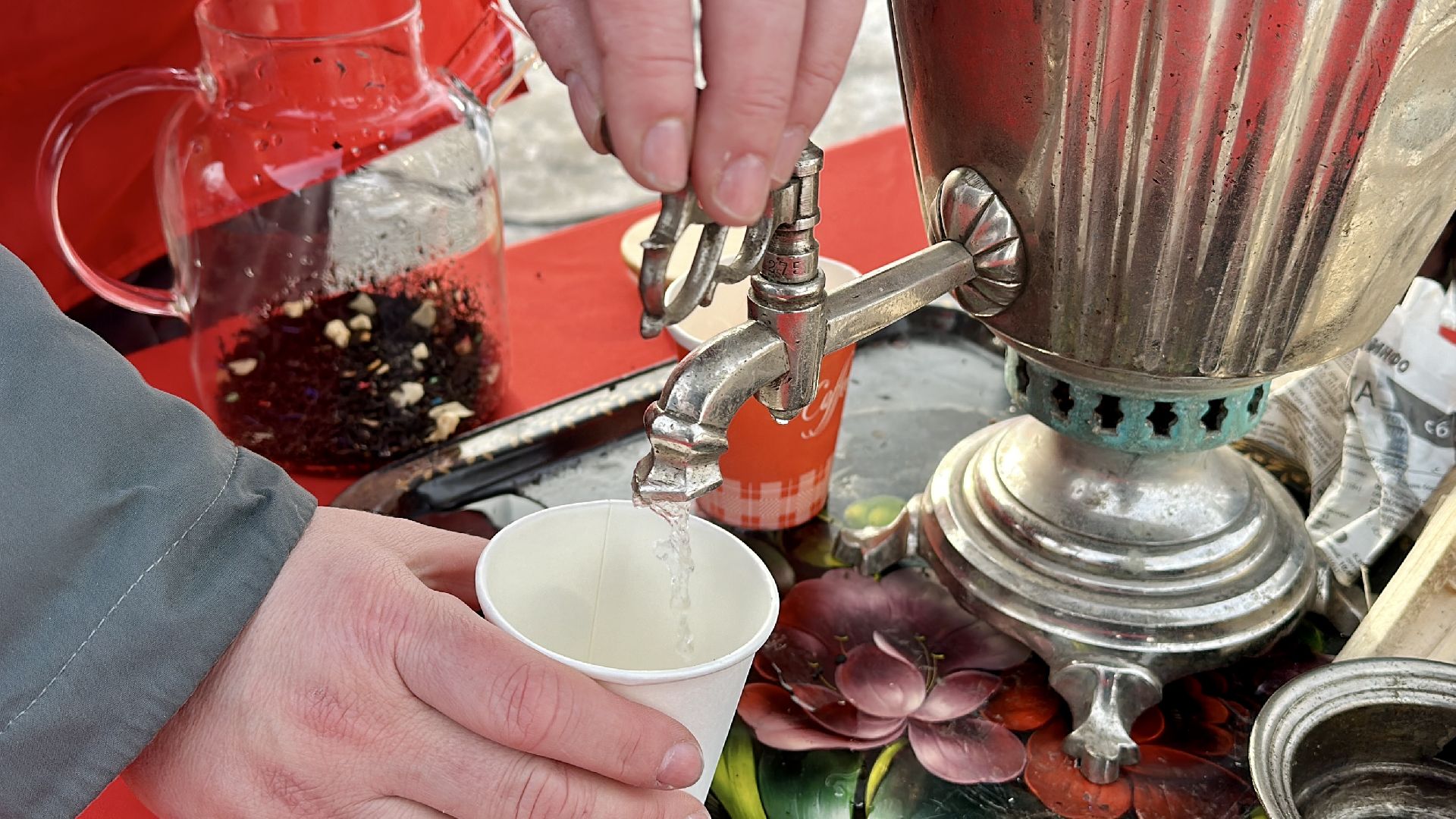 Клин, общество, фестивали, культура, зима в подмосковье, самовары,