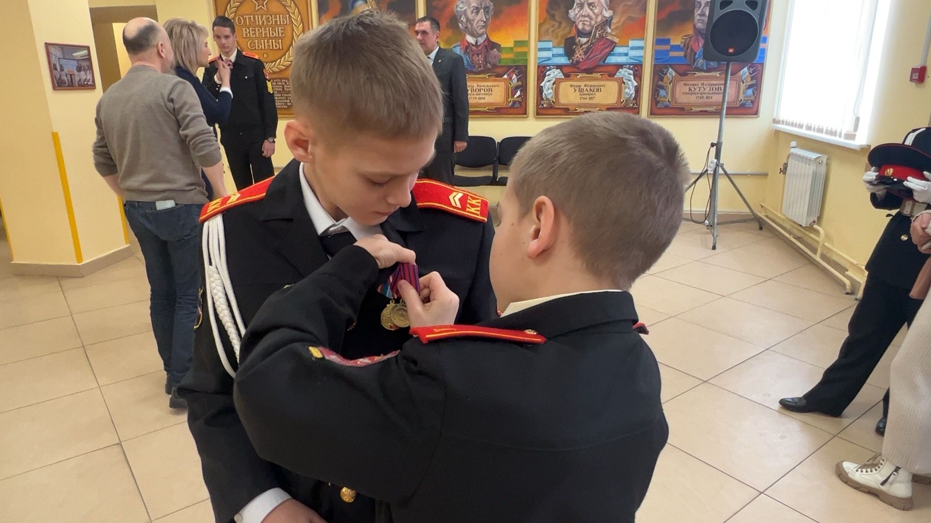 Солнечногорск, Кадеты, Награждение, Медаль, Кадетский корпус,