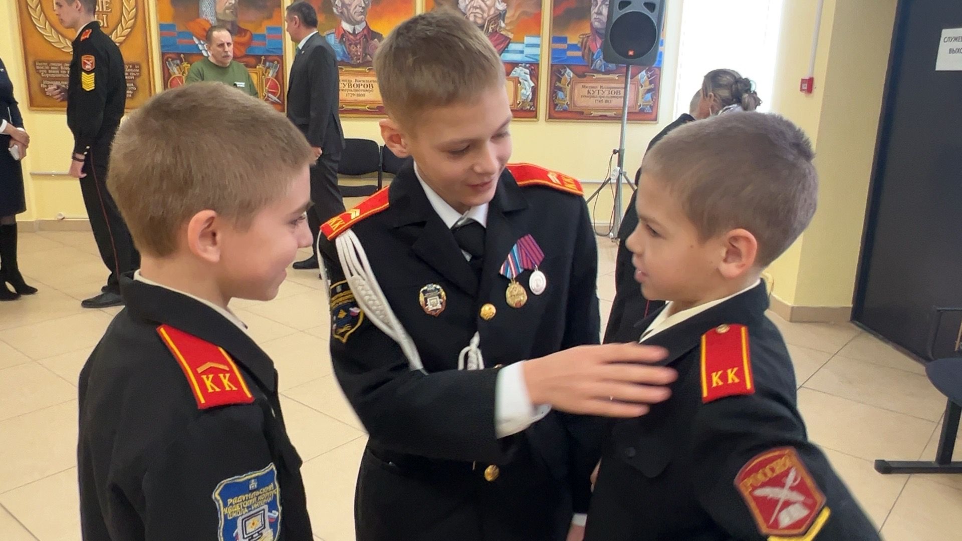 Солнечногорск, Кадеты, Награждение, Медаль, Кадетский корпус,