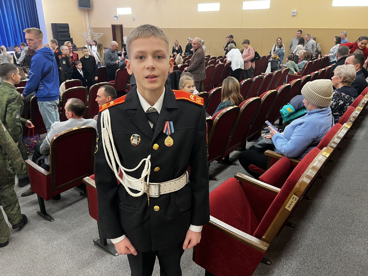 Солнечногорск, Кадеты, Награждение, Медаль, Кадетский корпус,