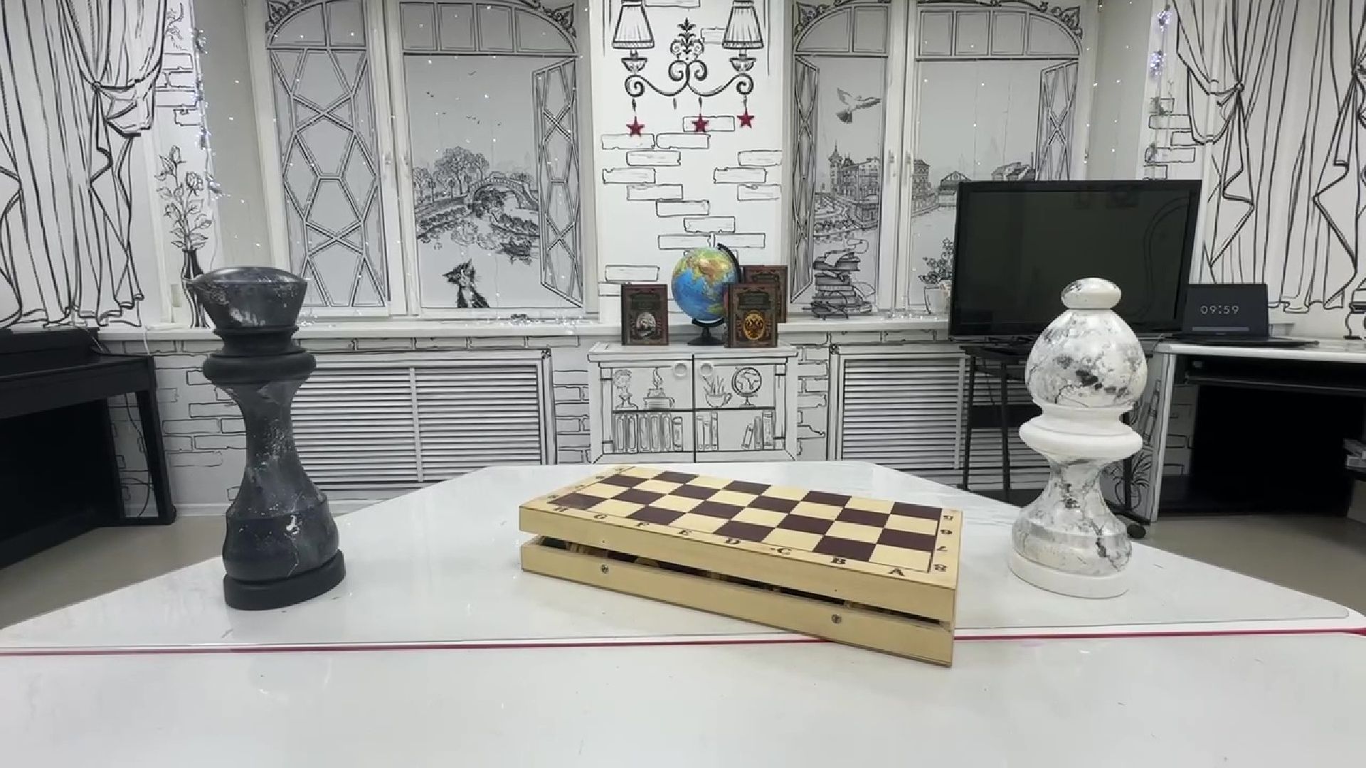 Реутов, шахматы, библиотека, игра, шах и мат,