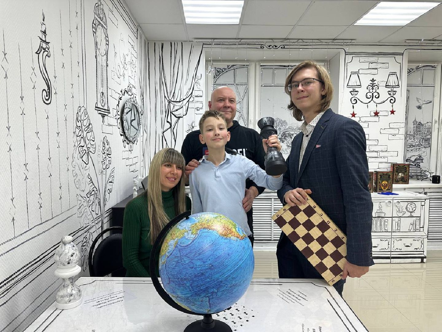 Реутов, шахматы, библиотека, игра, шах и мат,