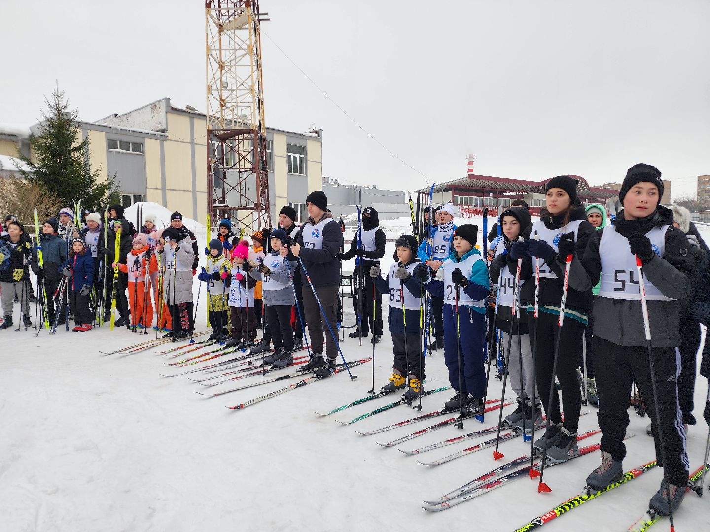 спорт, лыжный забег, щёлково,