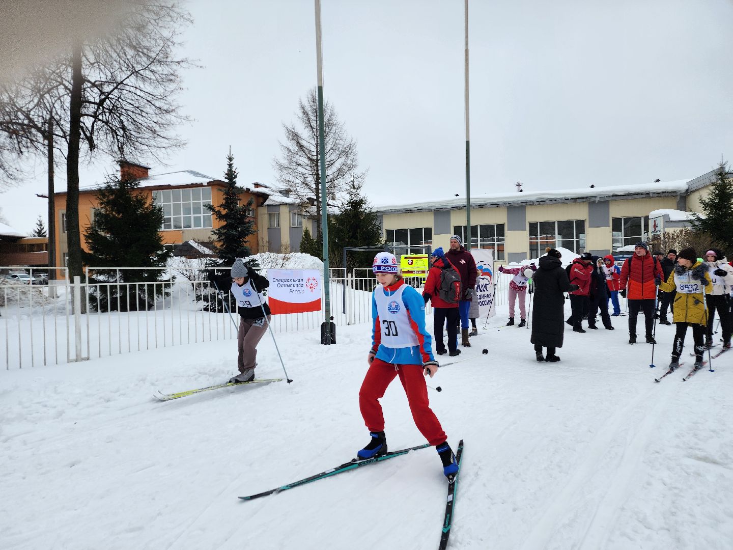 спорт, лыжный забег, щёлково,