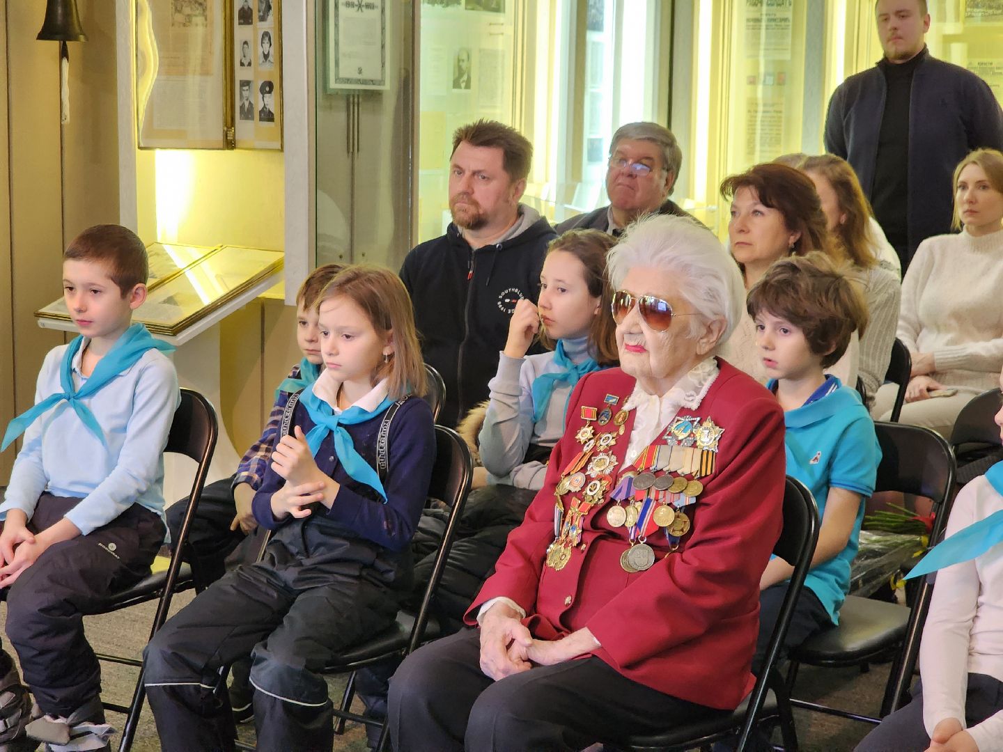 подольск, ветеран ВОВ, Рохлина, школьники, патриотизм,