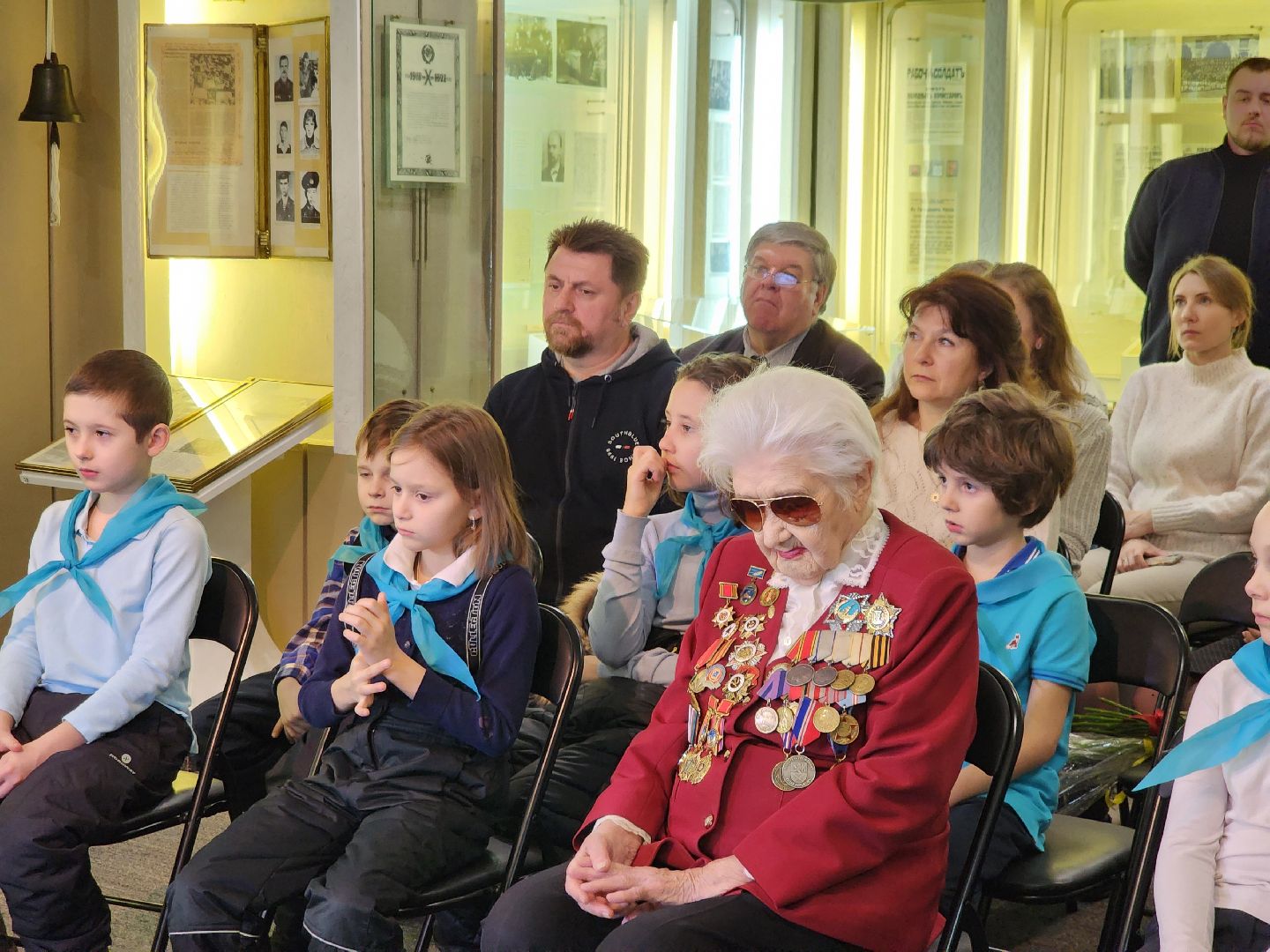 подольск, ветеран ВОВ, Рохлина, школьники, патриотизм,