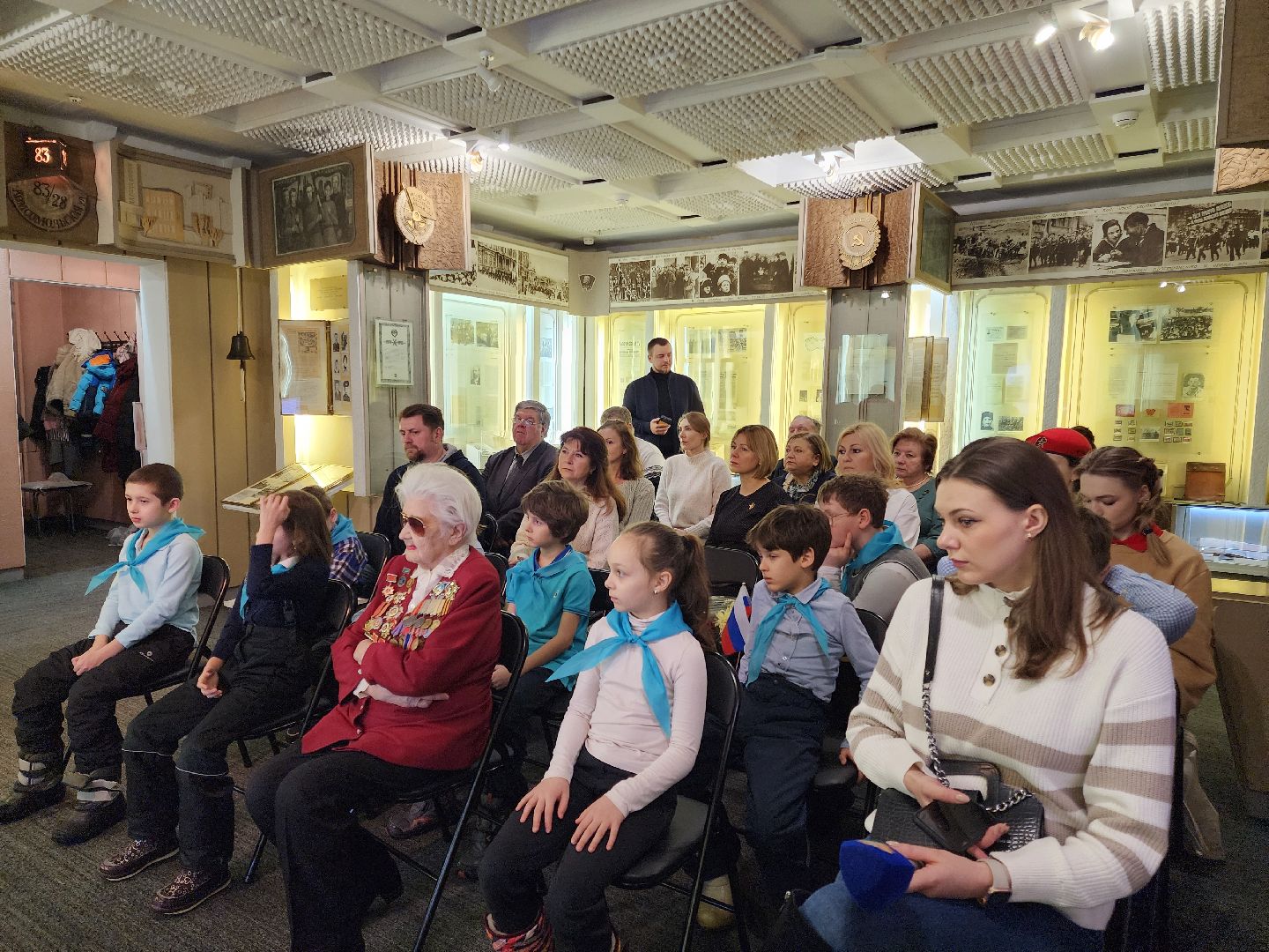 подольск, ветеран ВОВ, Рохлина, школьники, патриотизм,