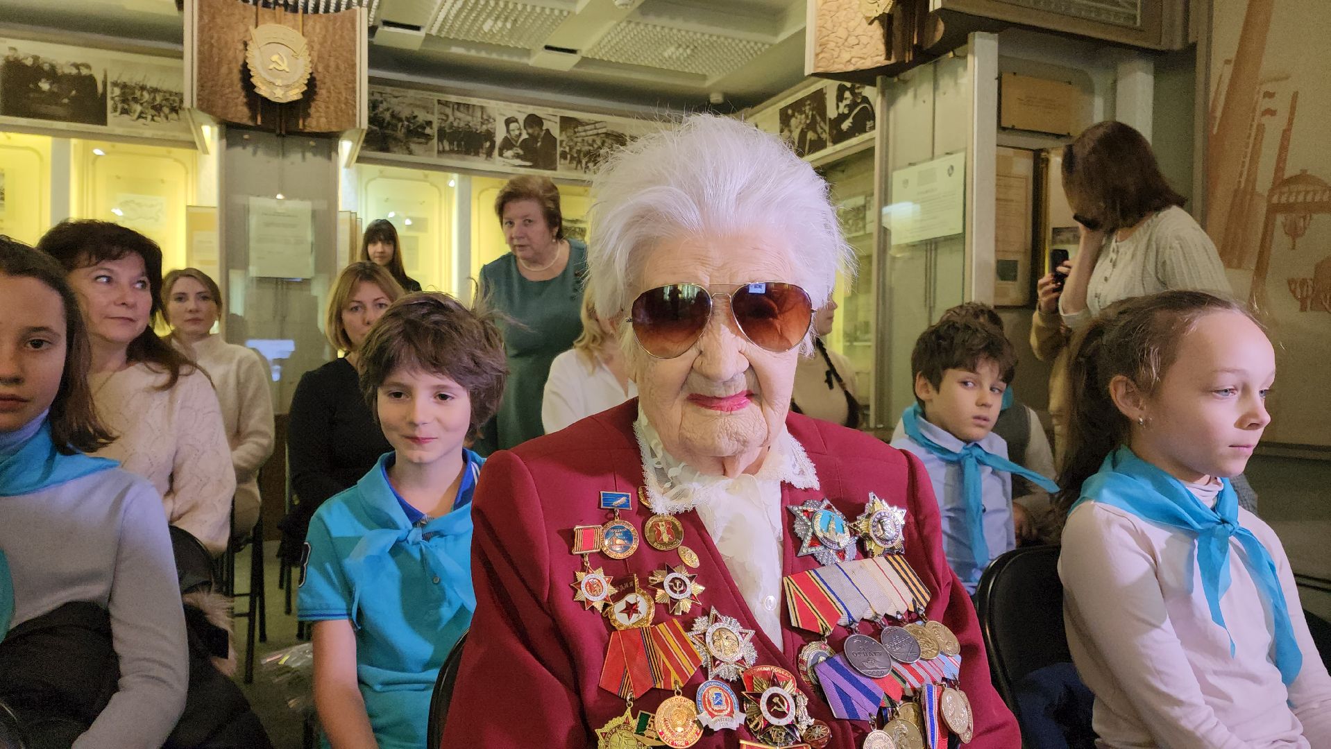 подольск, ветеран ВОВ, Рохлина, школьники, патриотизм,