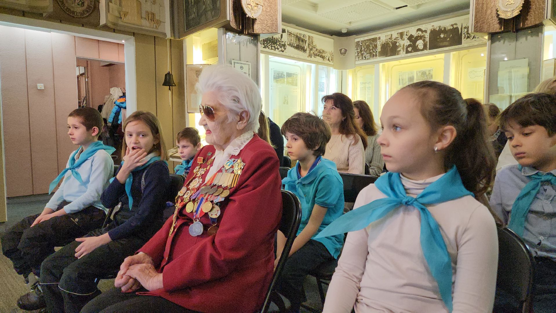 подольск, ветеран ВОВ, Рохлина, школьники, патриотизм,