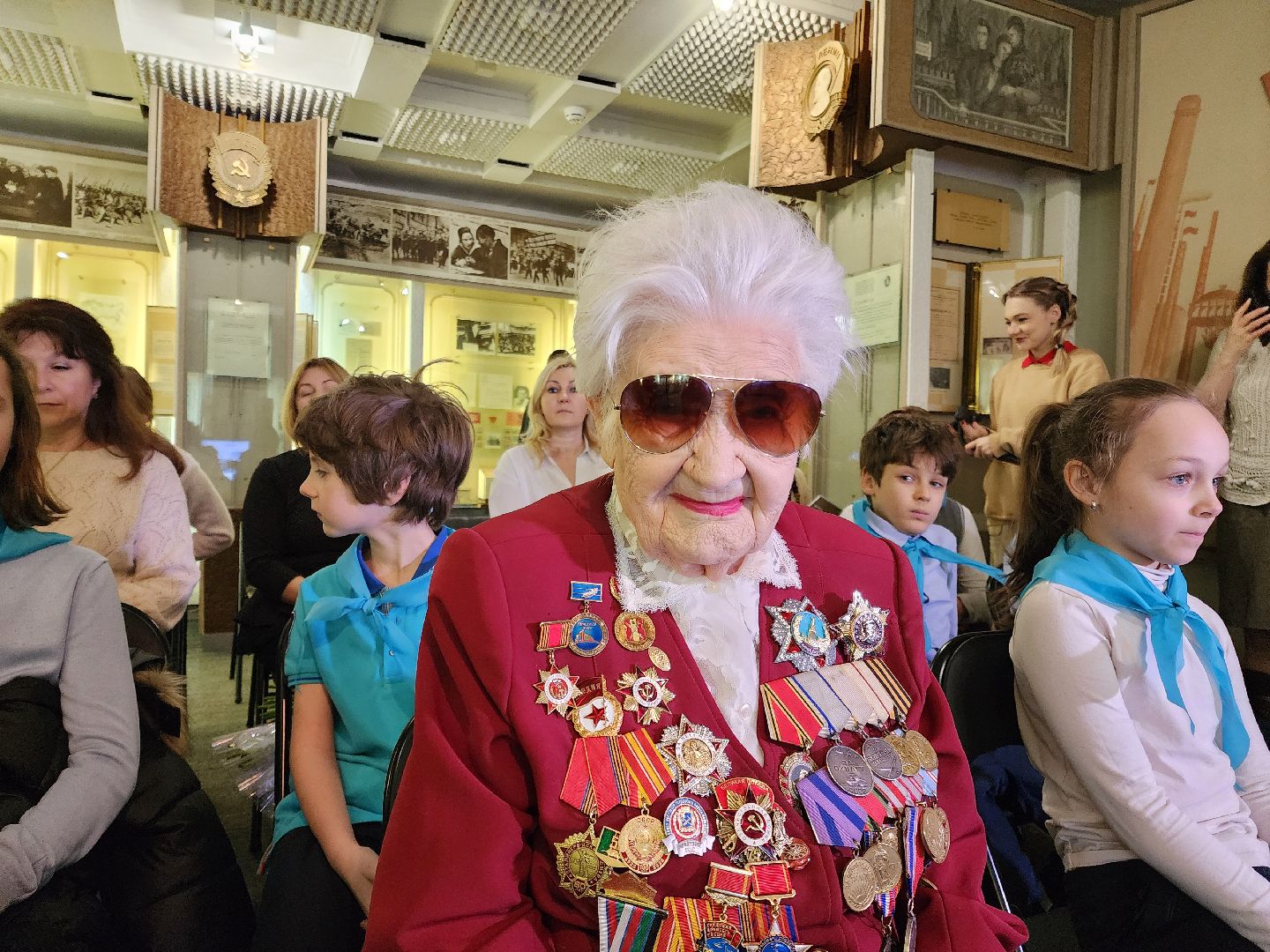 подольск, ветеран ВОВ, Рохлина, школьники, патриотизм,