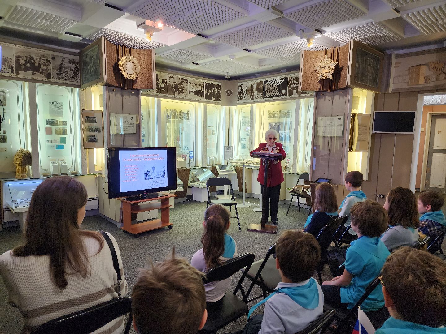 подольск, ветеран ВОВ, Рохлина, школьники, патриотизм,