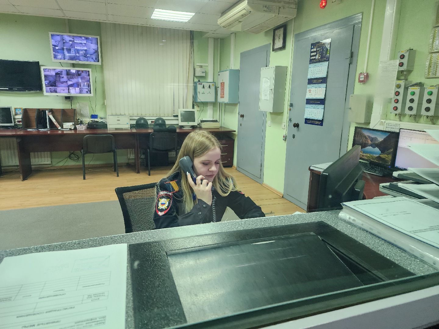 полиция, дежурная часть,