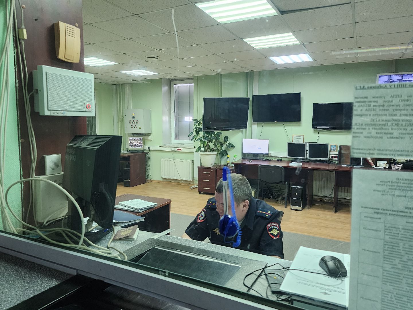 полиция, дежурная часть,