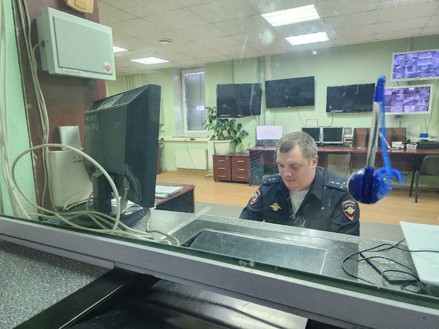 полиция, дежурная часть,