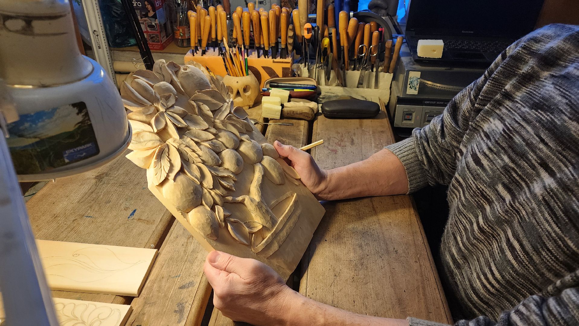 образование, протвино, резьба по дереву, мастер-класс,