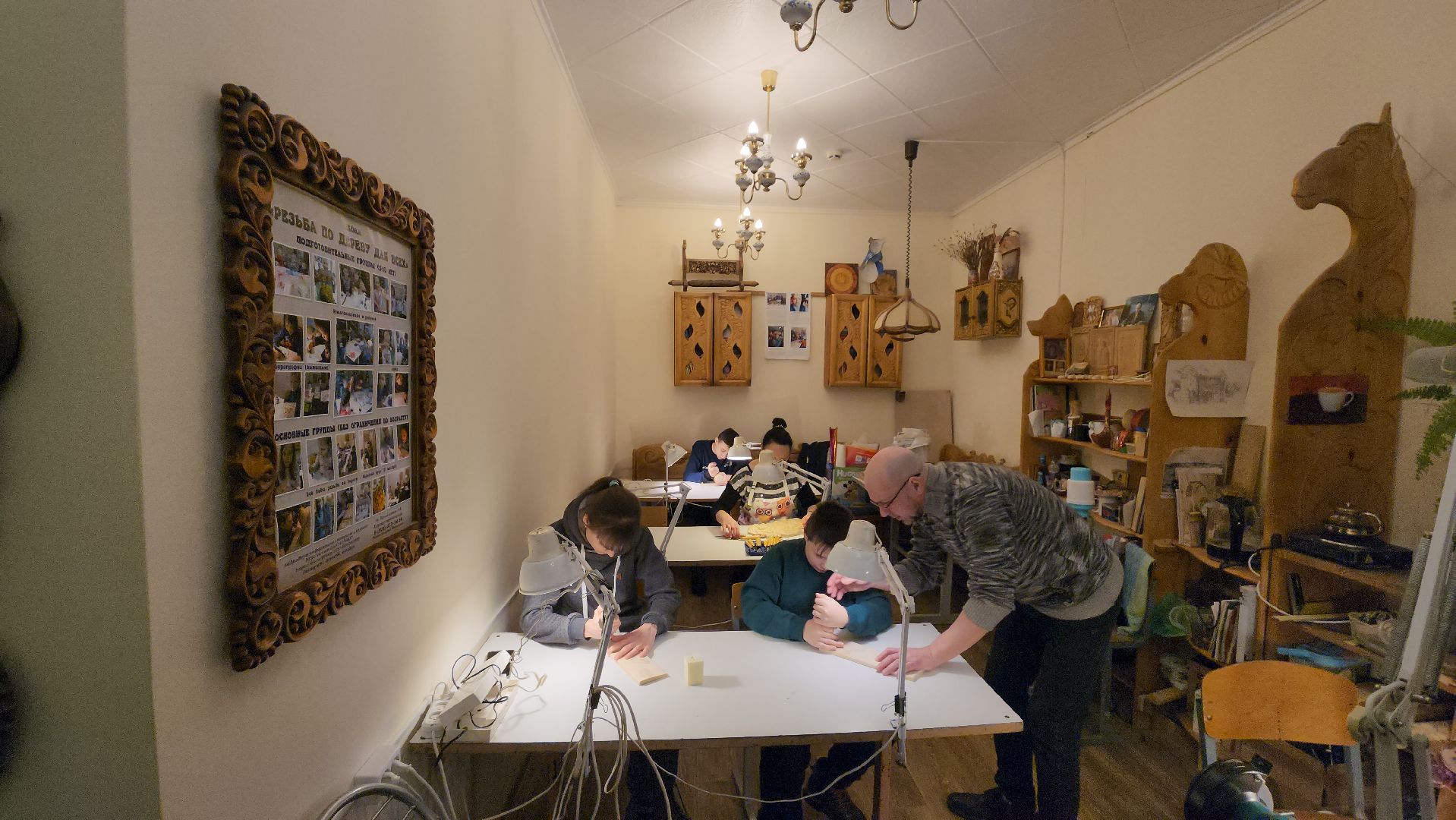 образование, протвино, резьба по дереву, мастер-класс,