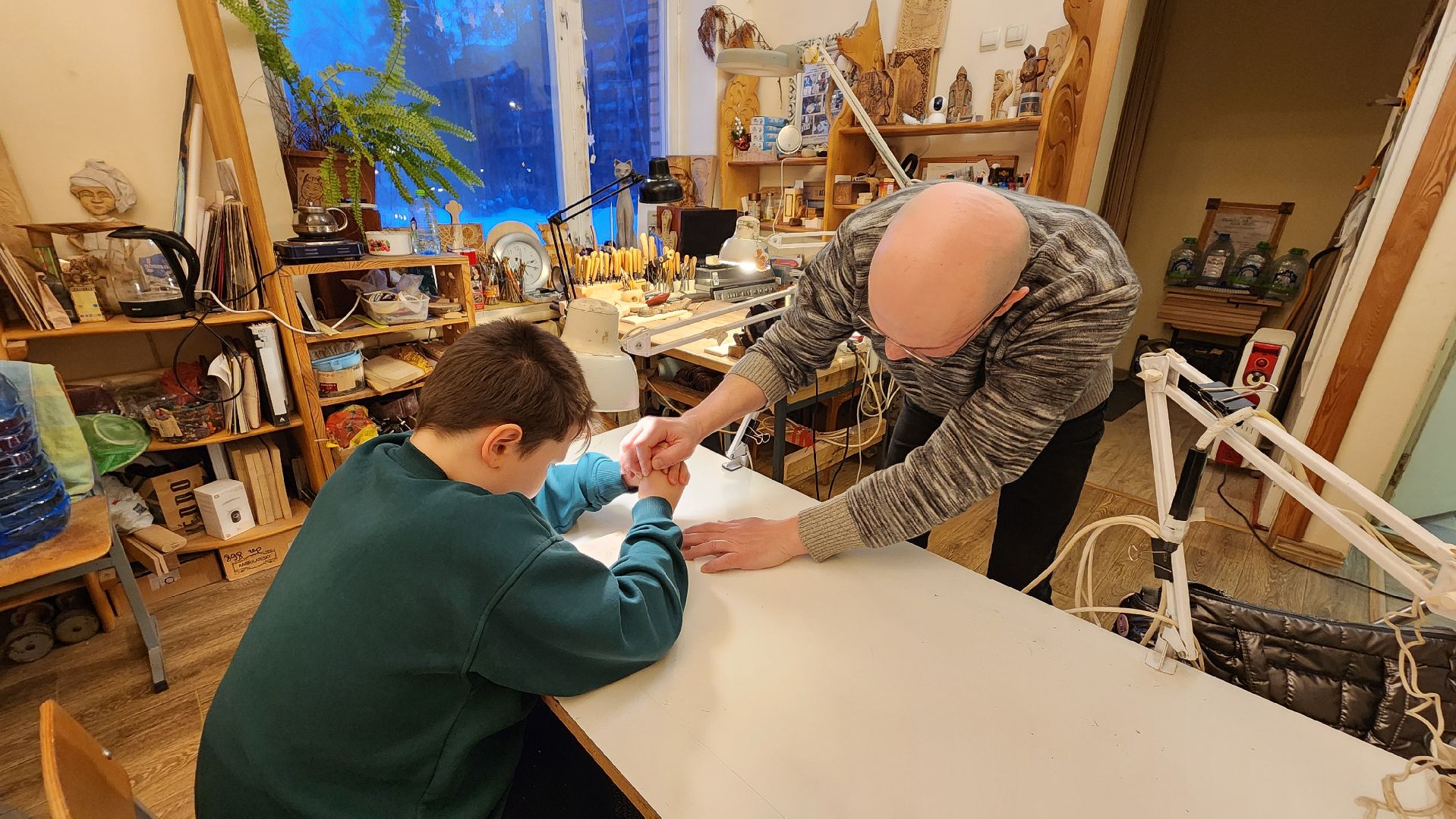 образование, протвино, резьба по дереву, мастер-класс,