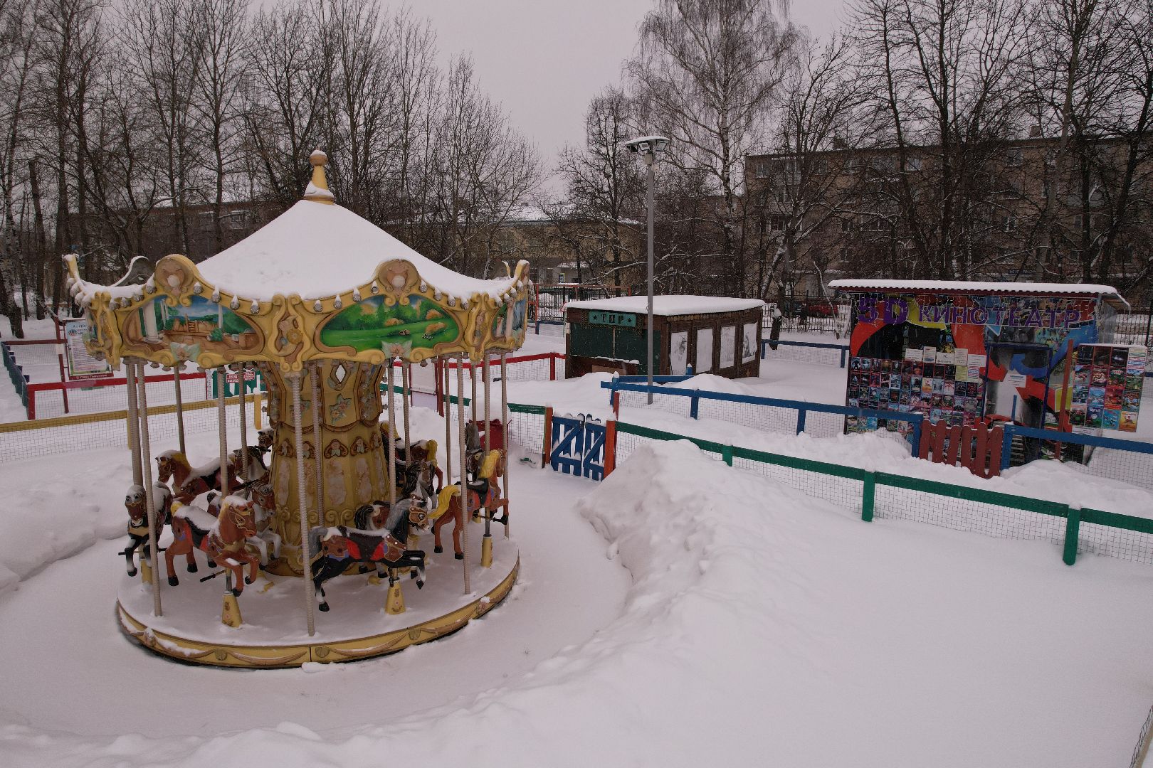 видео с коптера, питомник, парк, серпухов,