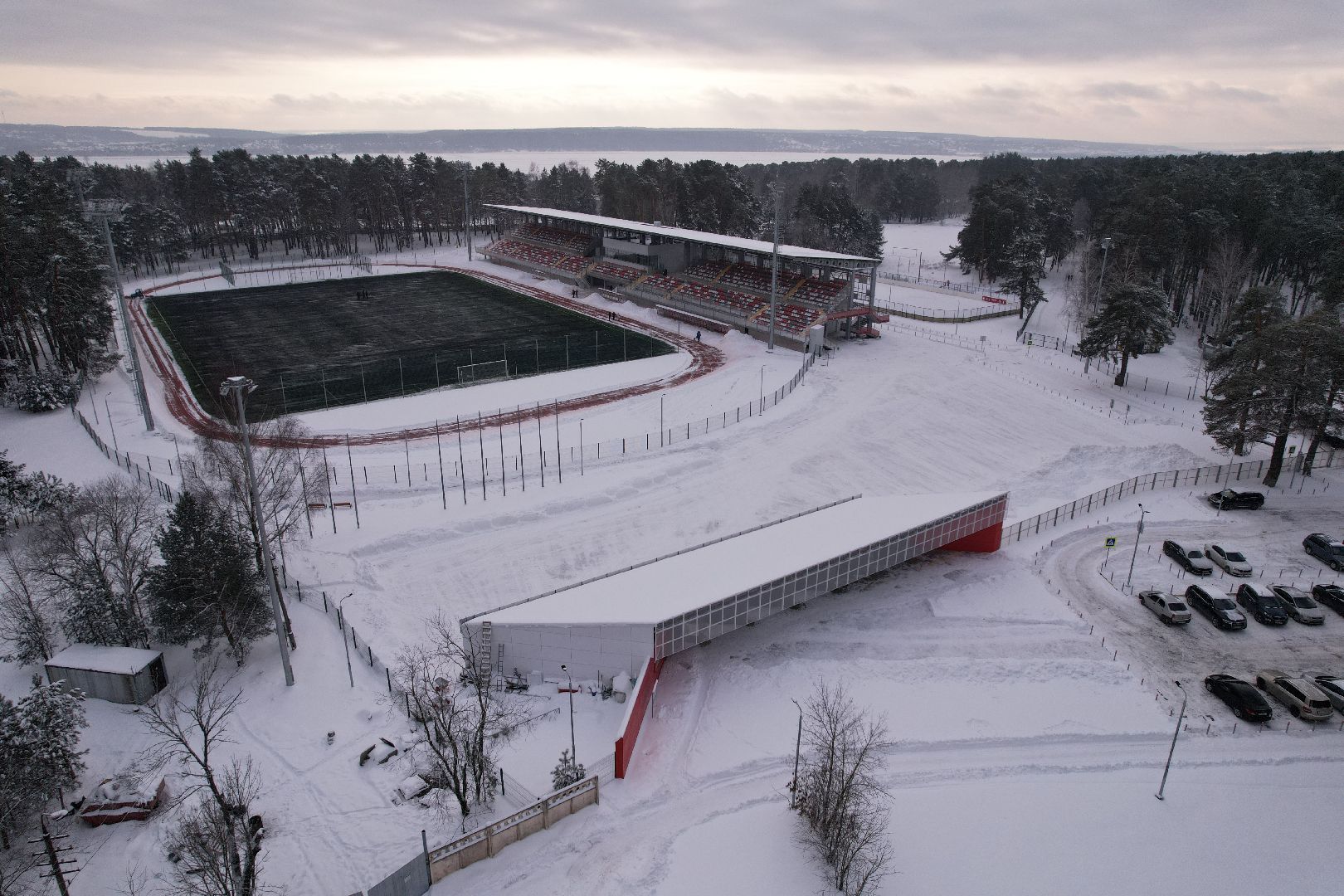 видео с коптера, стадион, спартак,