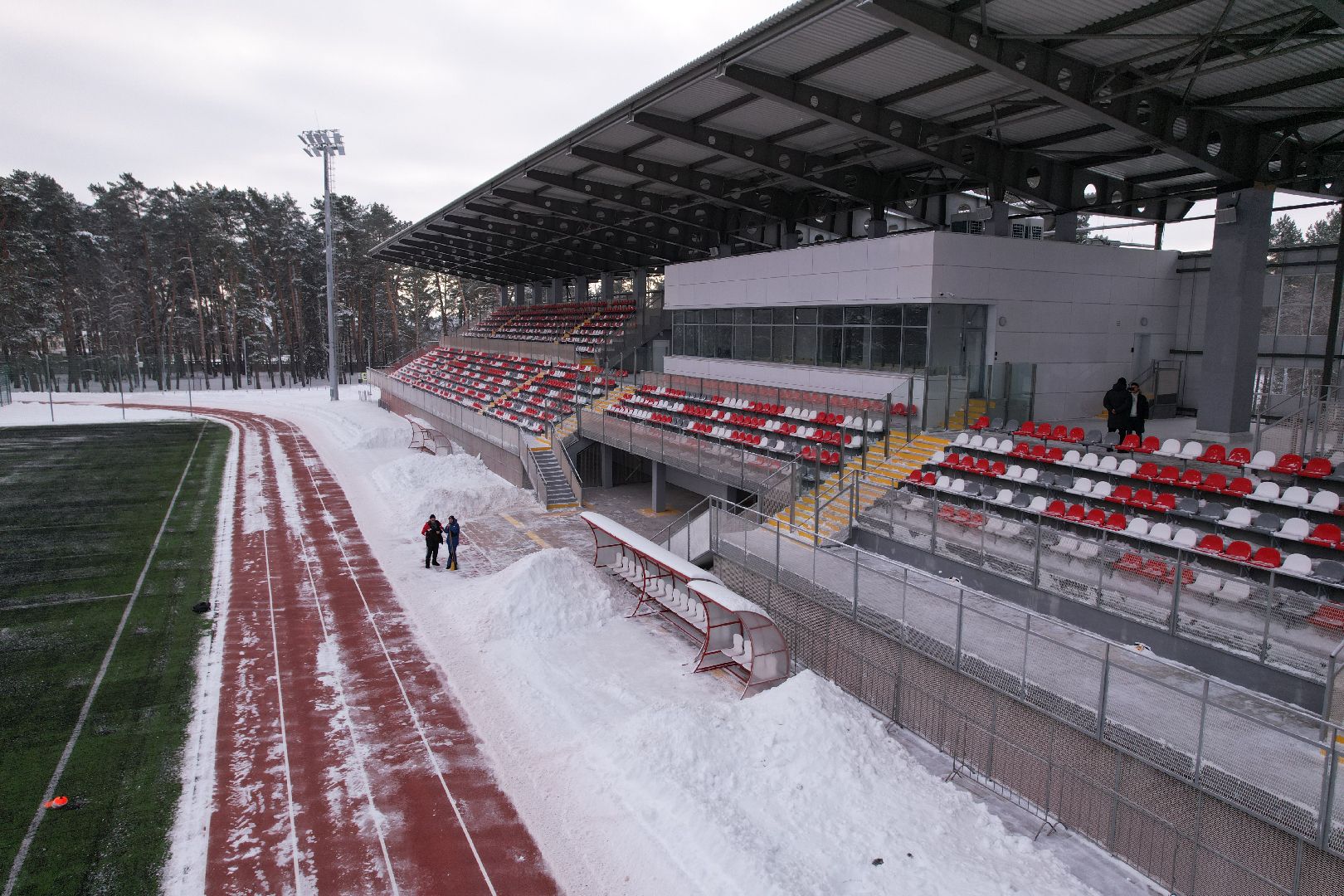 видео с коптера, стадион, спартак,