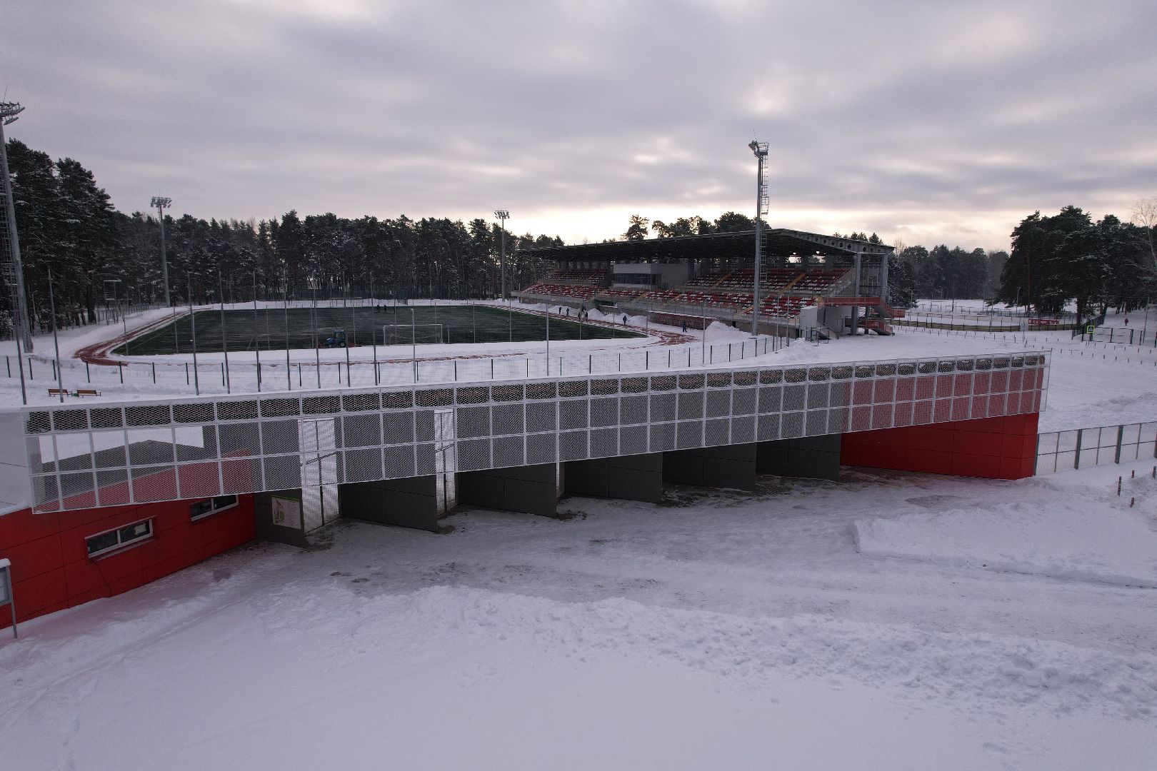 видео с коптера, стадион, спартак,