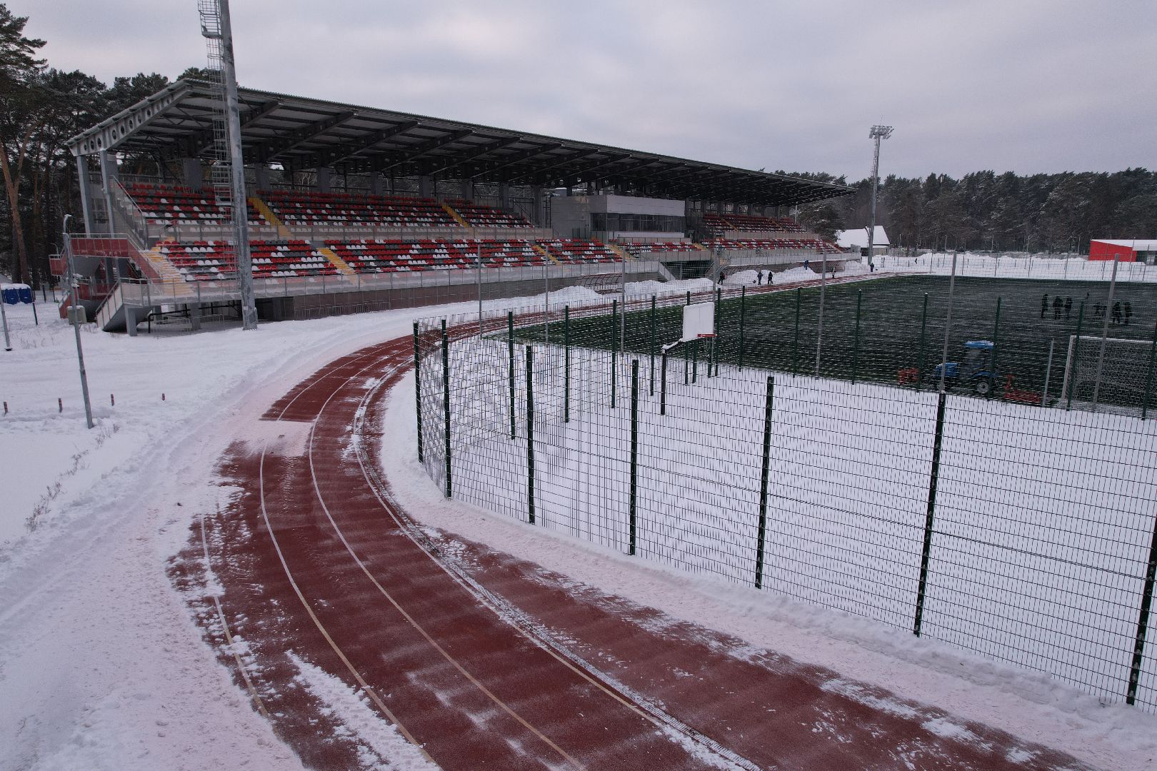 видео с коптера, стадион, спартак,