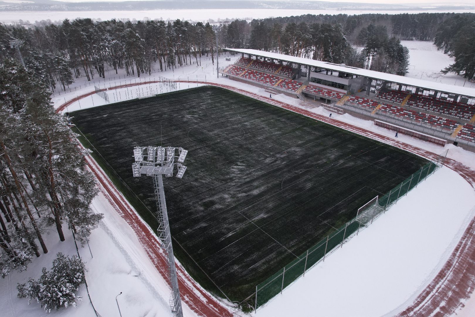 видео с коптера, стадион, спартак,