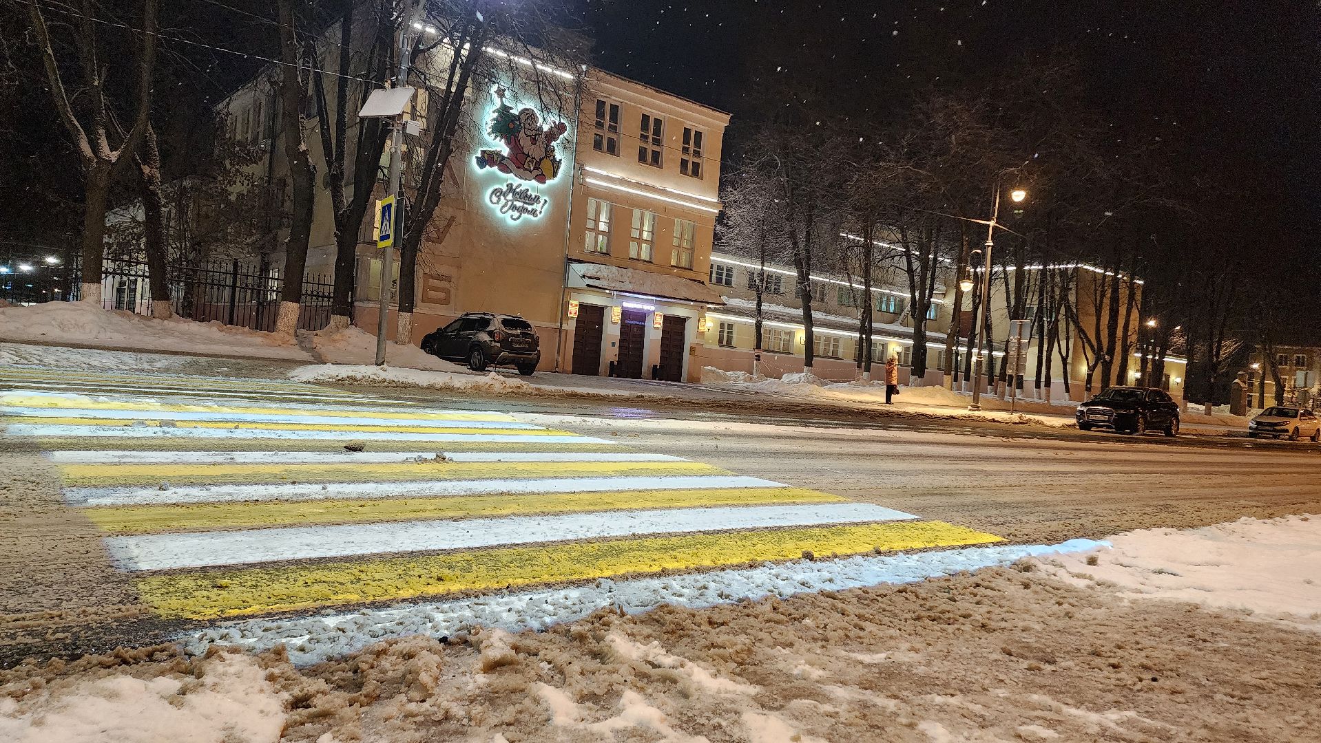 Проекционный пешеходный переход, Егорьевск, Подмосковье, московская область,