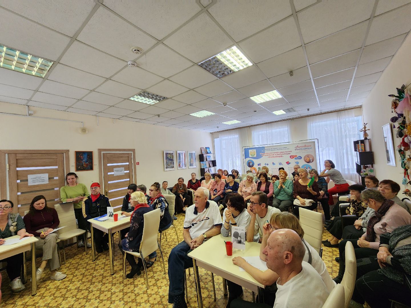 пушкино, турнир, турнир долголетов, социальная площадка, социальное обслуживание,