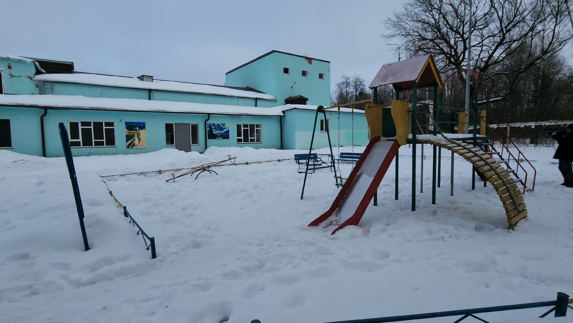 серпухов, поселок пролетарский, сквер, благоустройство, дк лира,