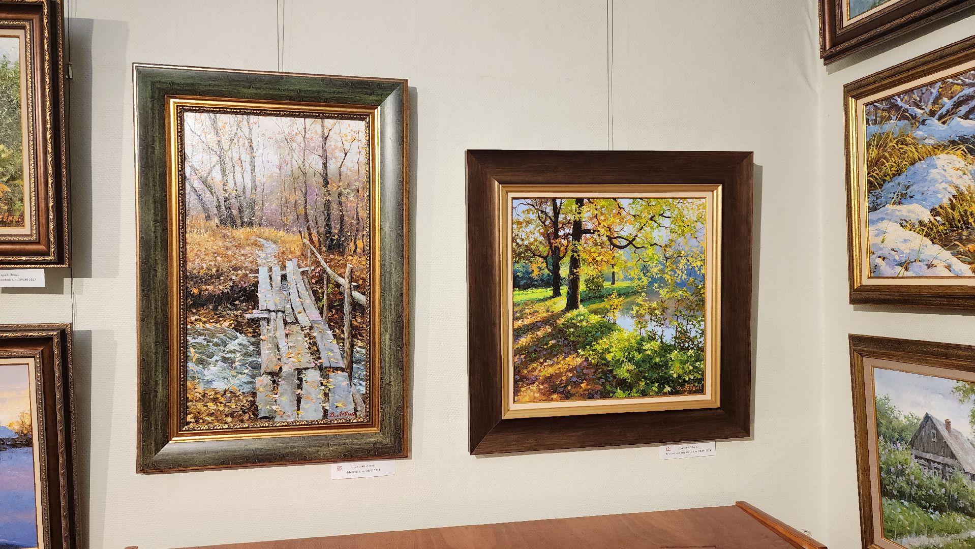 5 дом, галерея, выставка, Дмитрий Левин, Верникова, пейзаж, живопись,