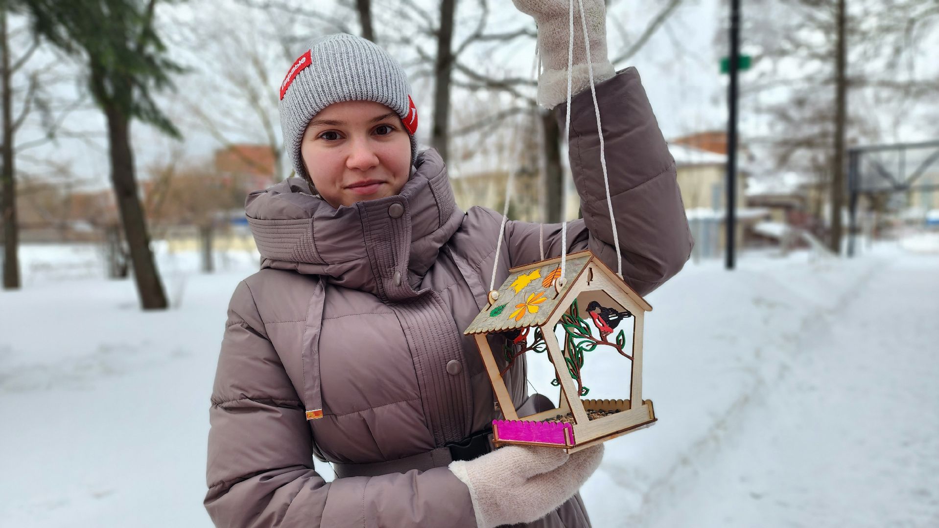 покормите птиц зимой, экологическая акция, Лосино-Петровский,