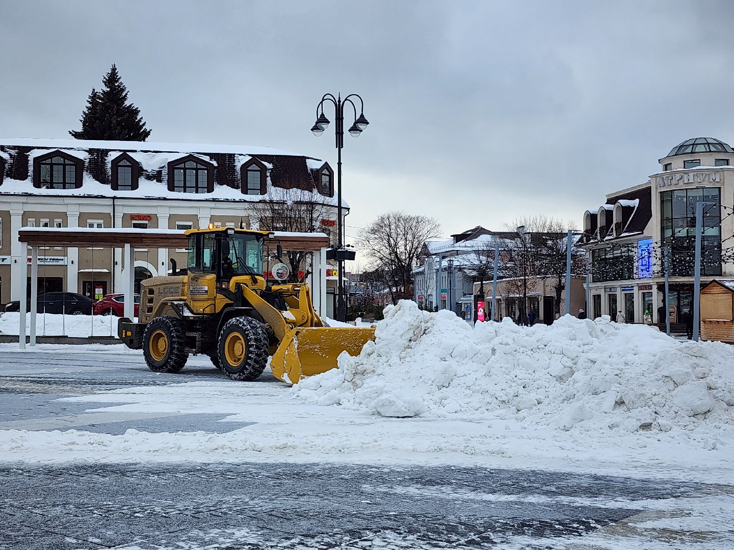 уборка снега, ЖКХ, коммунальные службы, Ногинск, Богородский городской округ,