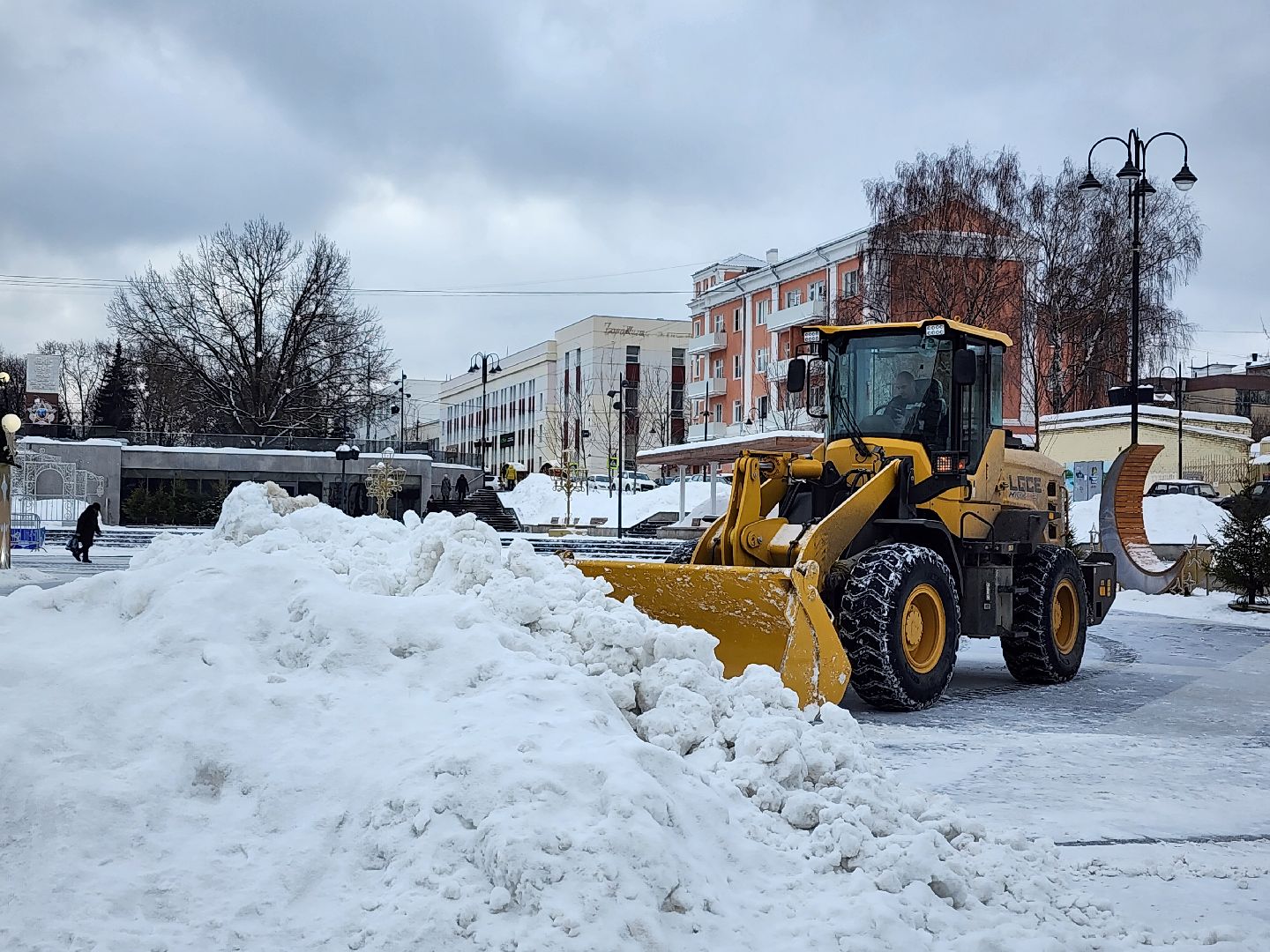 уборка снега, ЖКХ, коммунальные службы, Ногинск, Богородский городской округ,