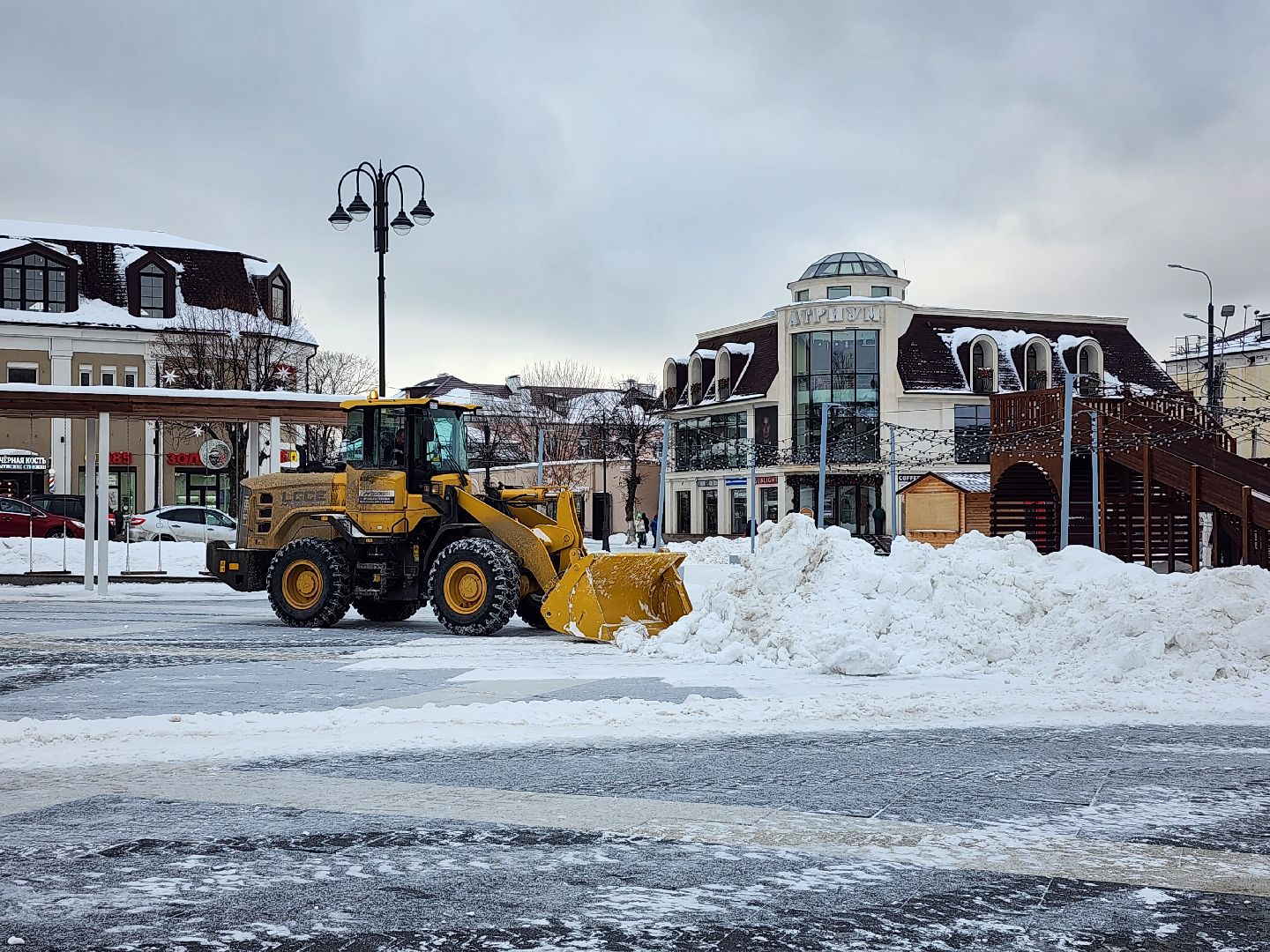 уборка снега, ЖКХ, коммунальные службы, Ногинск, Богородский городской округ,