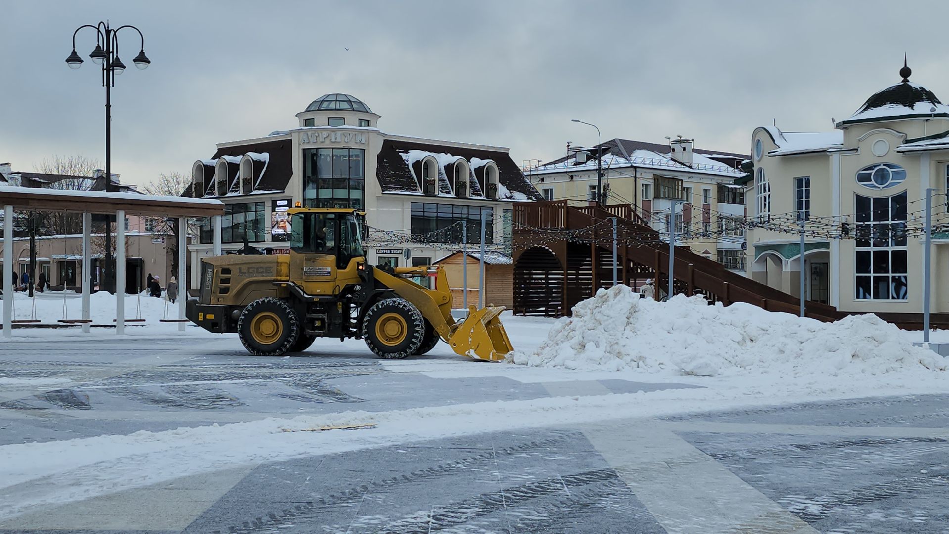 уборка снега, ЖКХ, коммунальные службы, Ногинск, Богородский городской округ,