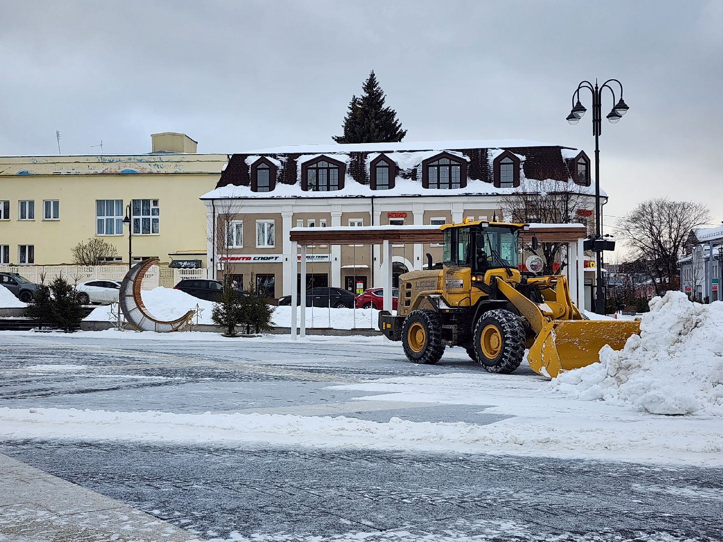 уборка снега, ЖКХ, коммунальные службы, Ногинск, Богородский городской округ,