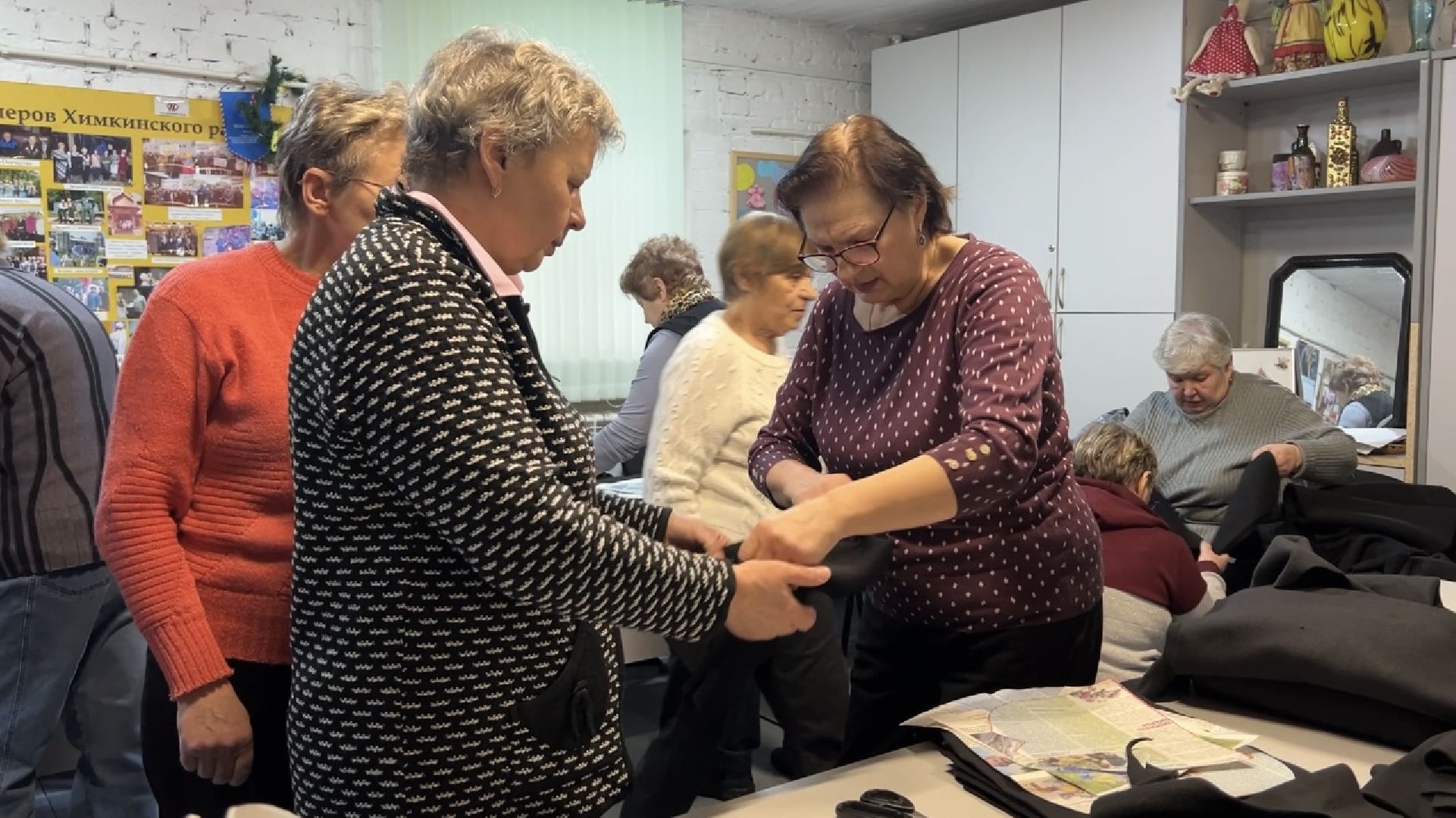 химки, пенсионеры, сво, помощь бойцам сво, гуманитарная помощь,