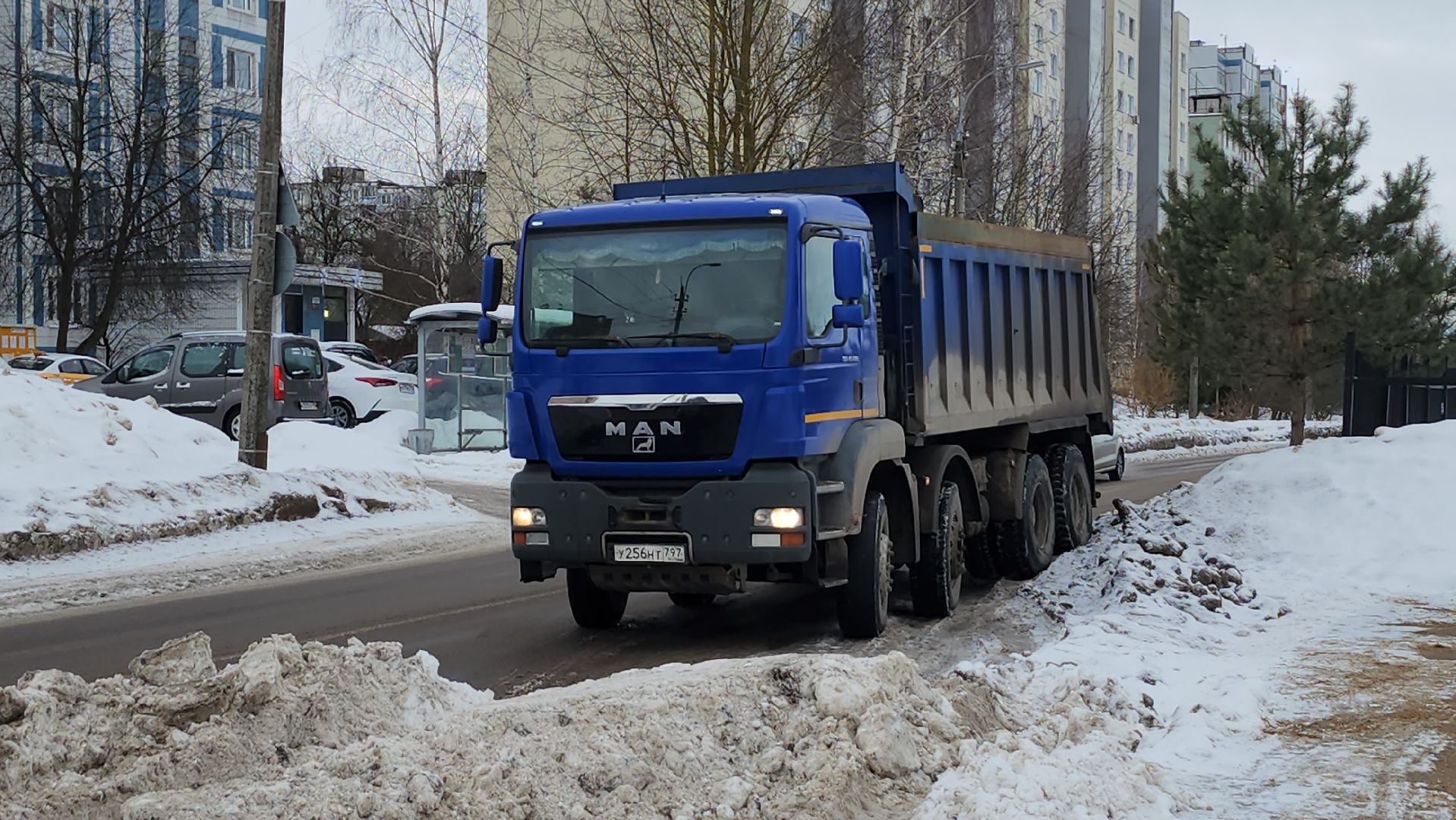 серпухов, комбинат благоустройства, вывоз снега, дороги, жкх,