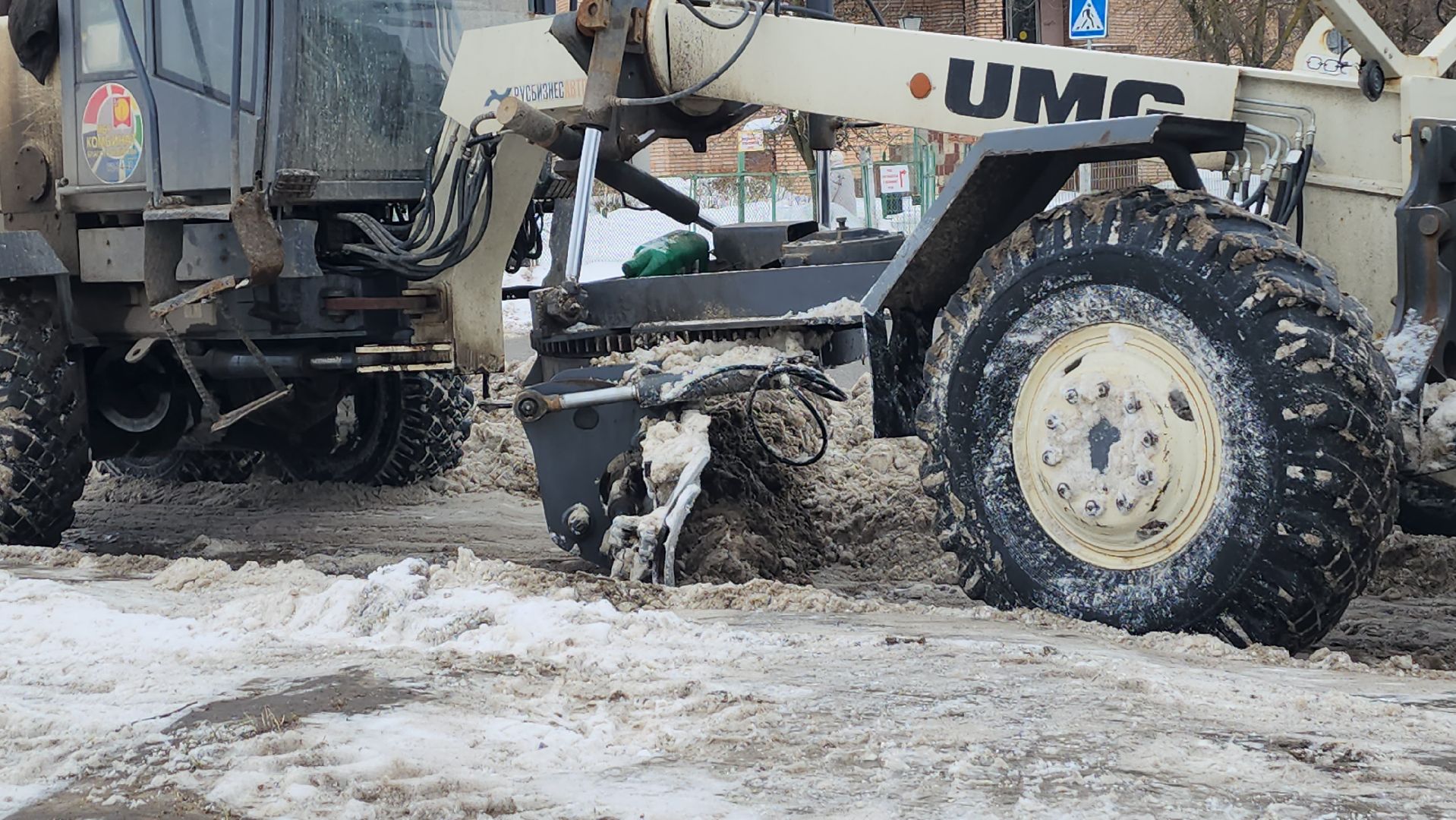серпухов, комбинат благоустройства, вывоз снега, дороги, жкх,