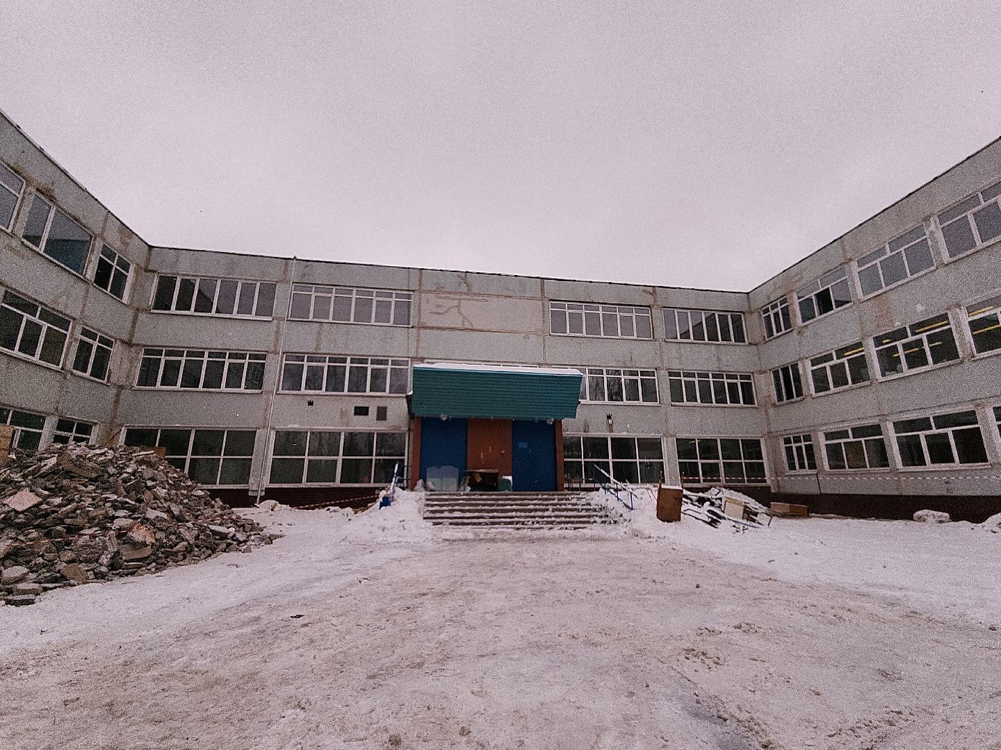 луховицы, школа, капитальный ремонт школы,