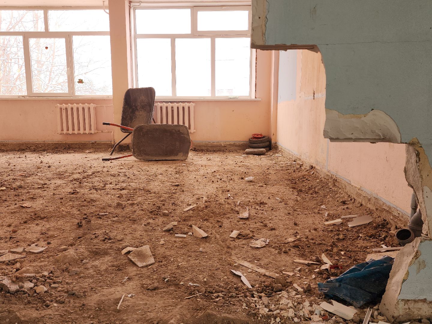 луховицы, школа, капитальный ремонт школы,