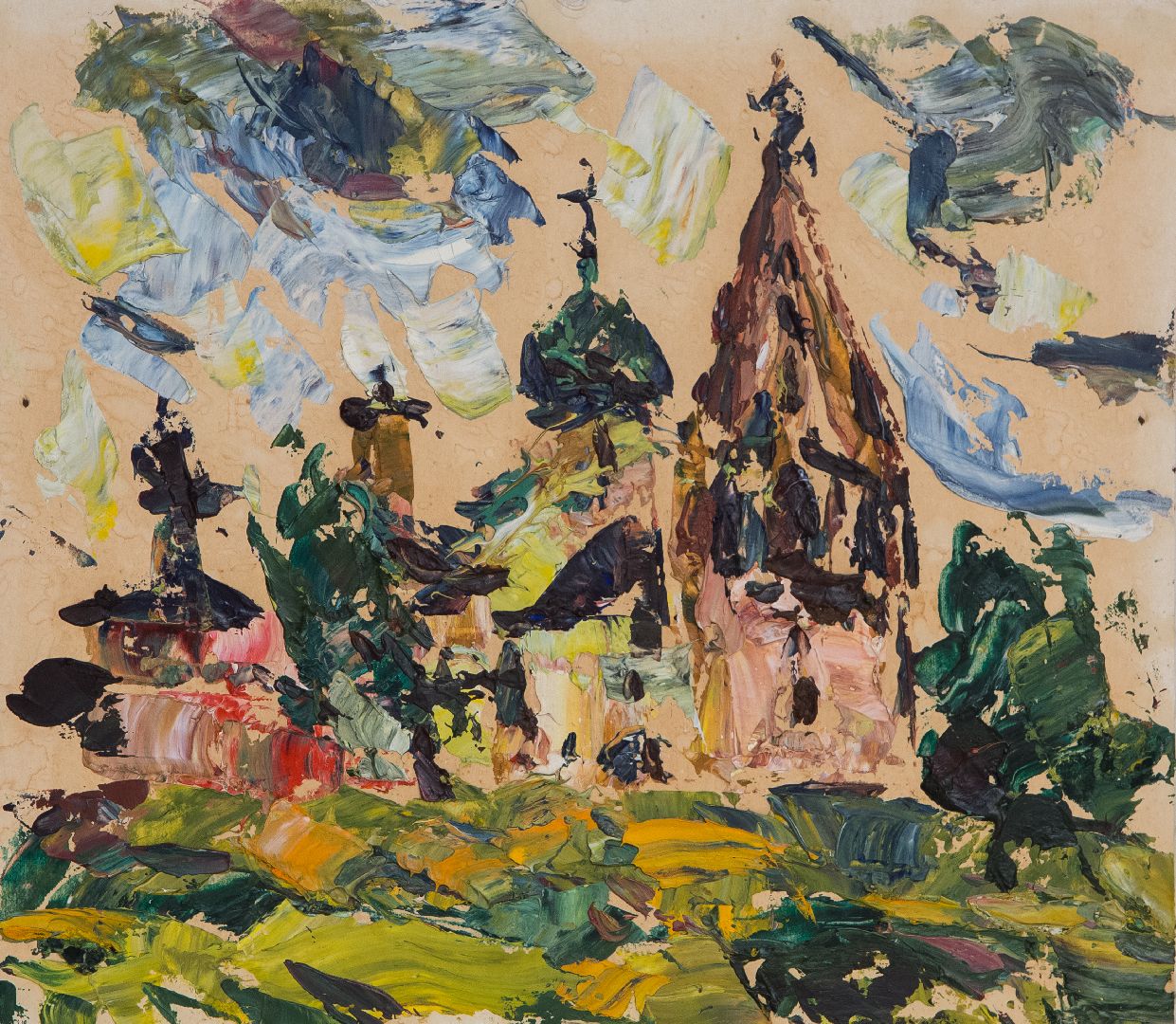 Одинцово, подмосковье, искусство, живопись, выставка, Юрий Филиппов, большая волга,